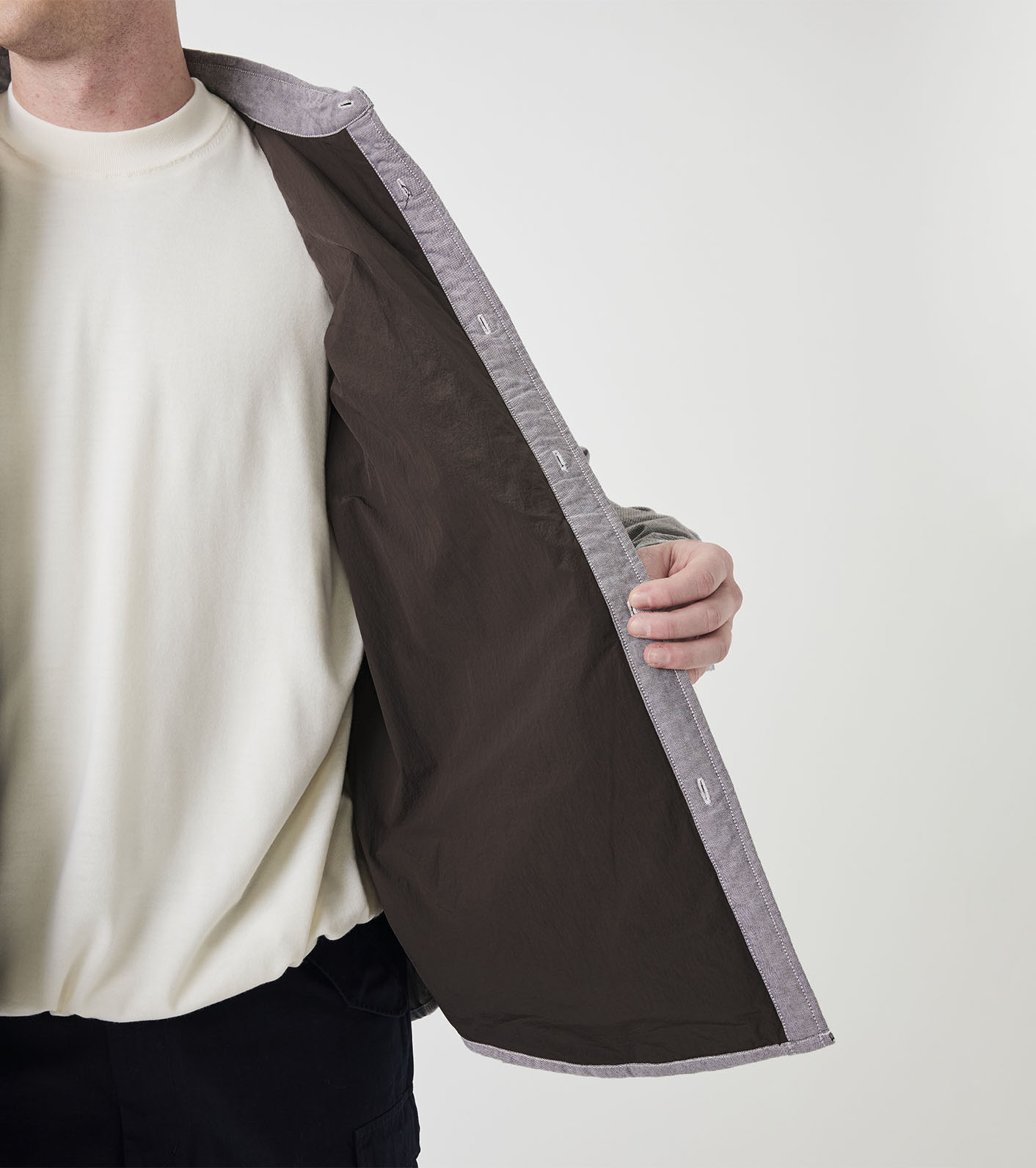 nanamica / OOAL Cotton Oxford Cruiser Shirt Jacket
