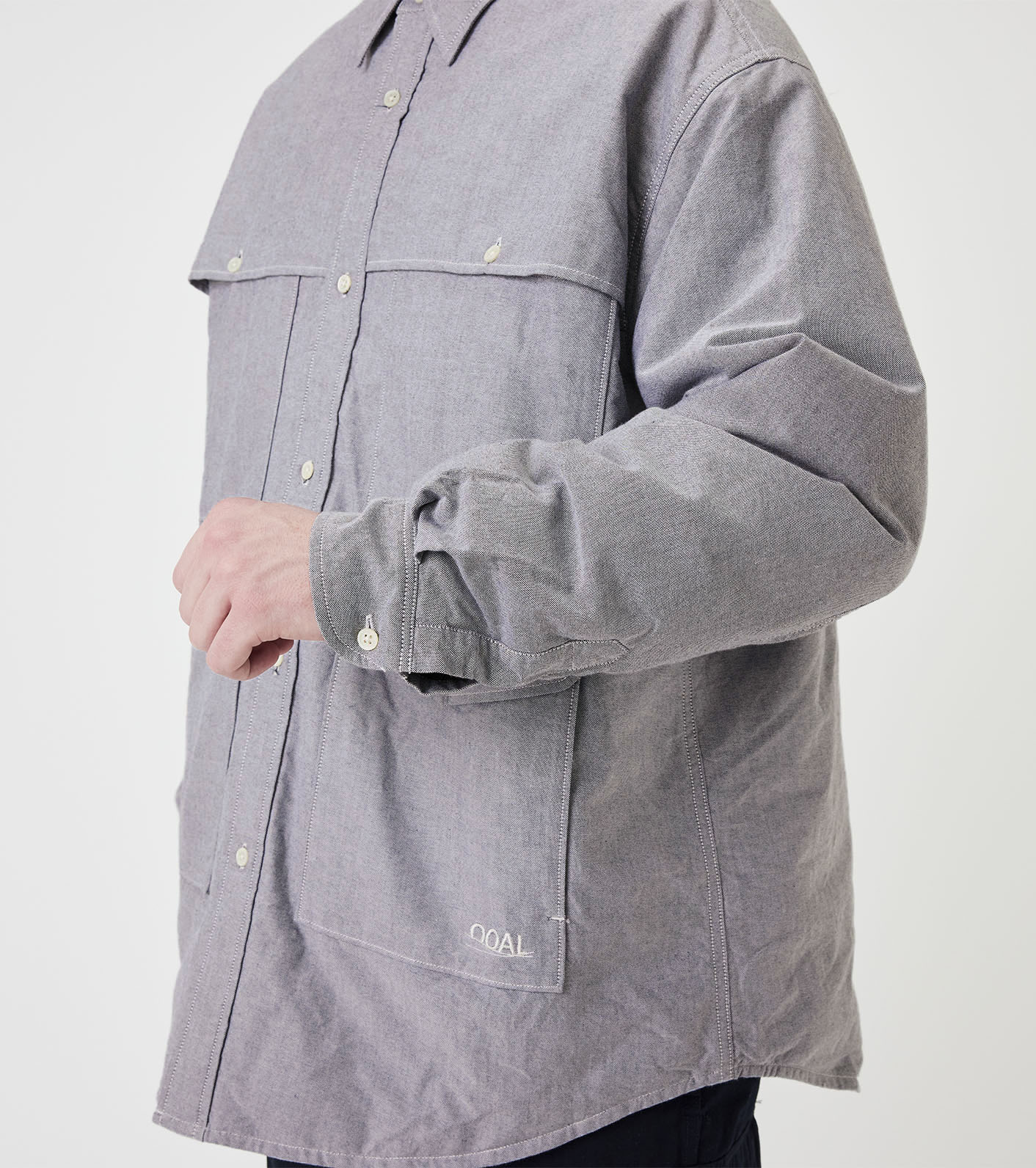 nanamica / OOAL Cotton Oxford Cruiser Shirt Jacket