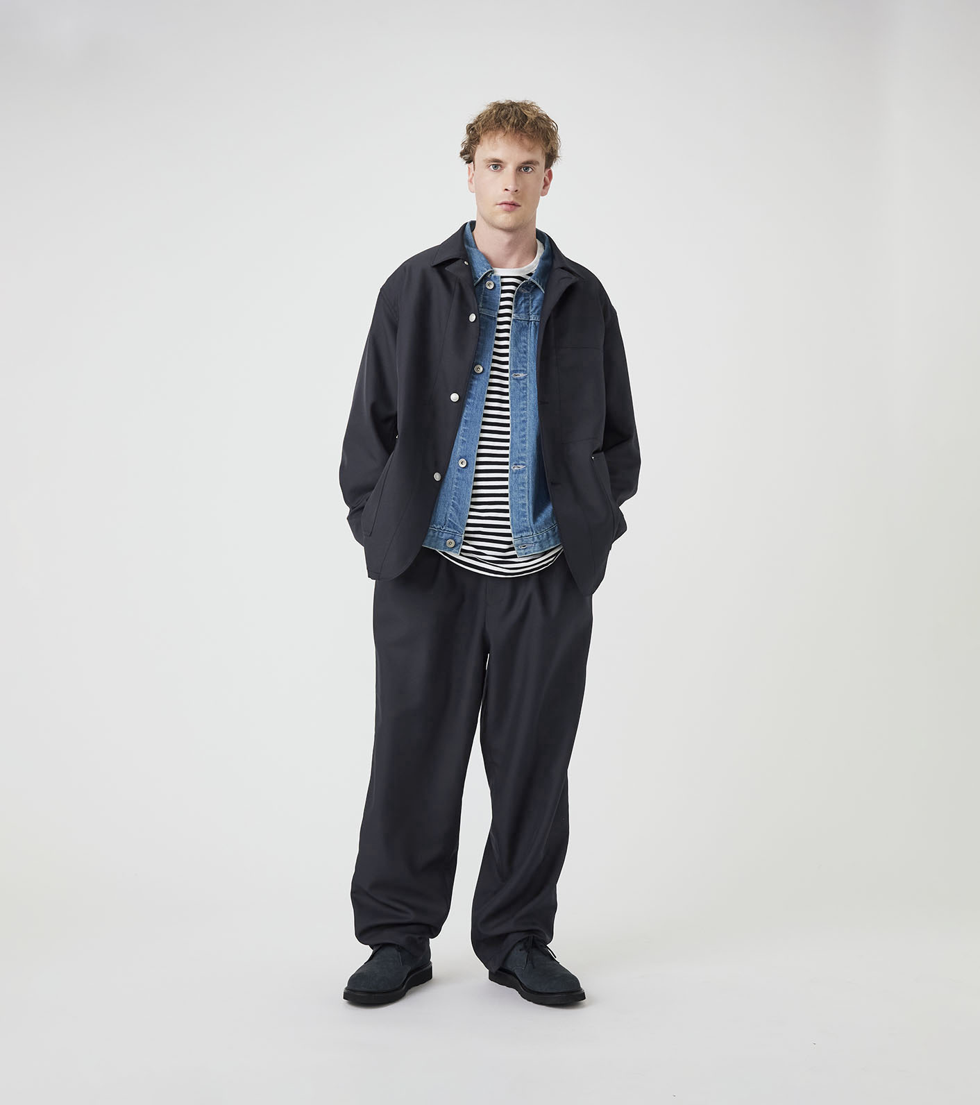 【新品】 nanamica カバーオールジャケット XL SUAS064 nanamica / Polyester Twill Coverall Jacket