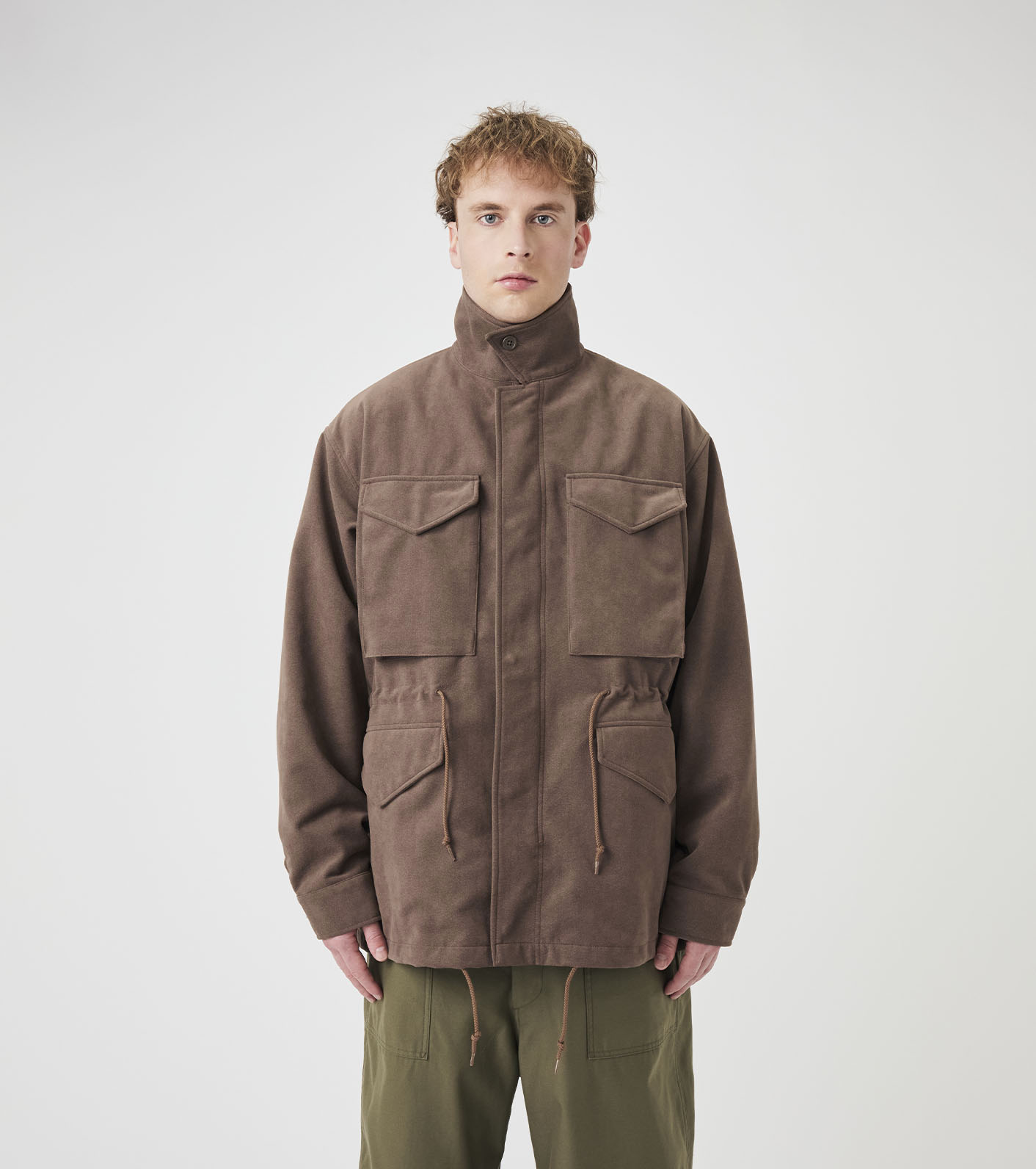 nanamica / Synthetic Leather Field Jacket