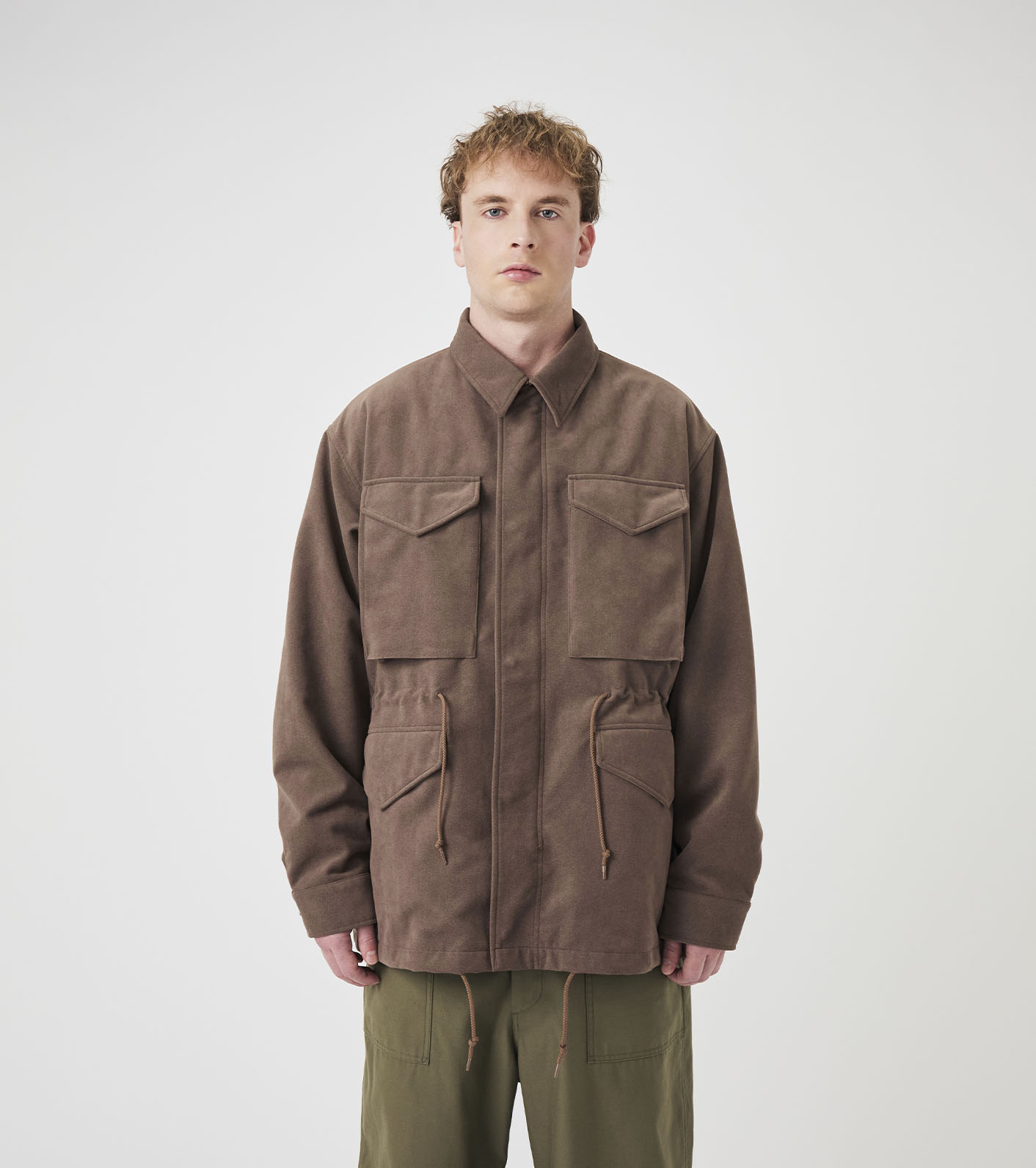 nanamica / Synthetic Leather Field Jacket