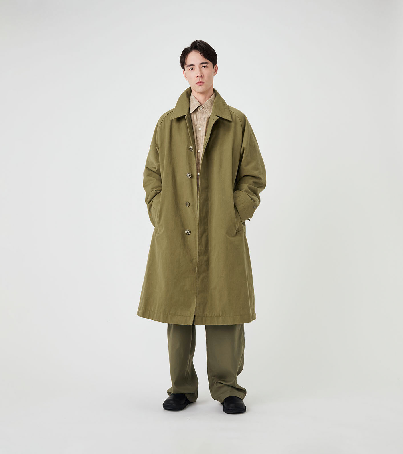 nanamica / Cotton CORDURA WINDSTOPPER Balmacaan Coat