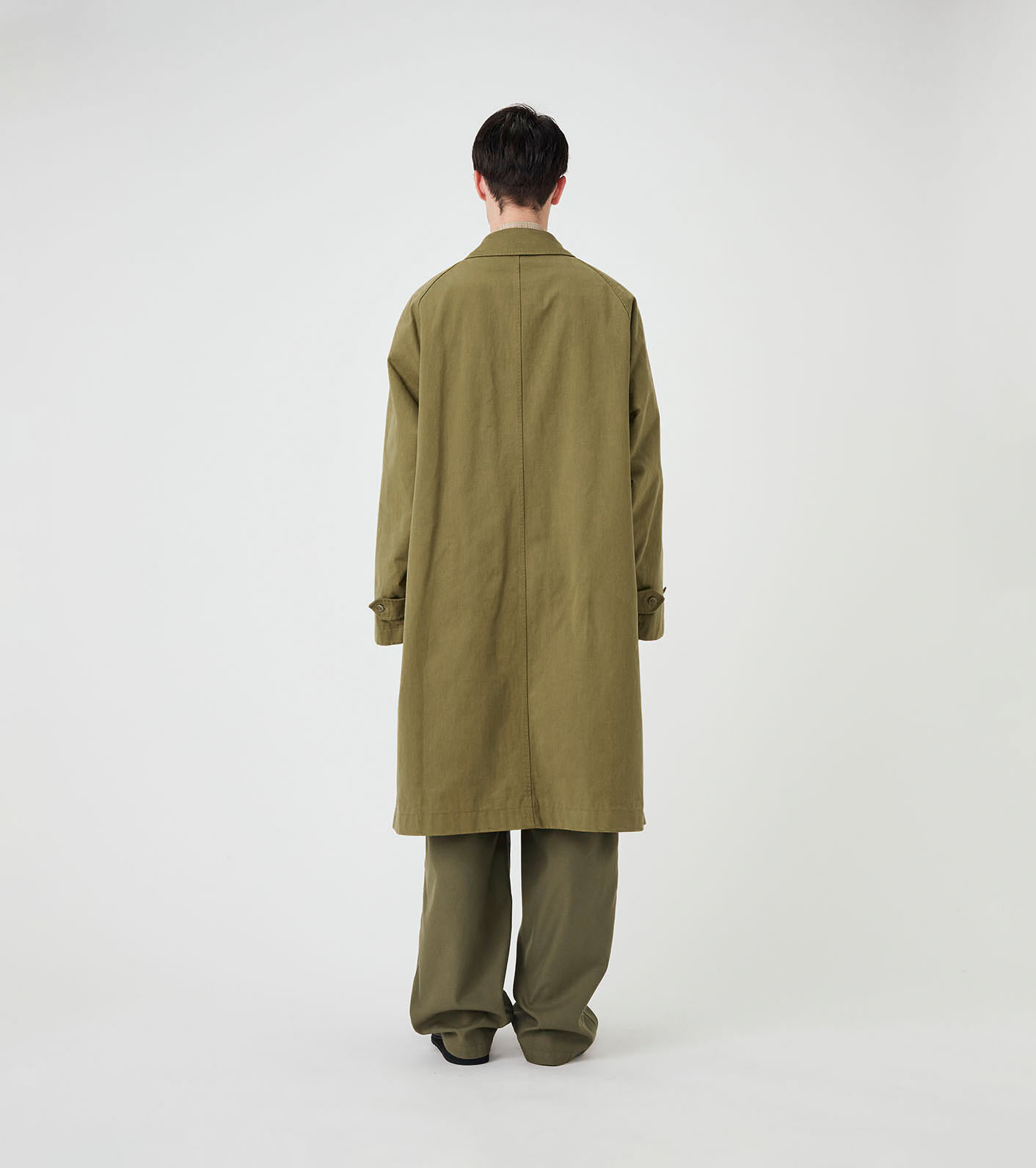 ジャケット・アウター faded cotton balmacaan coat nanamica / Cotton CORDURA WINDSTOPPER Balmacaan Coat