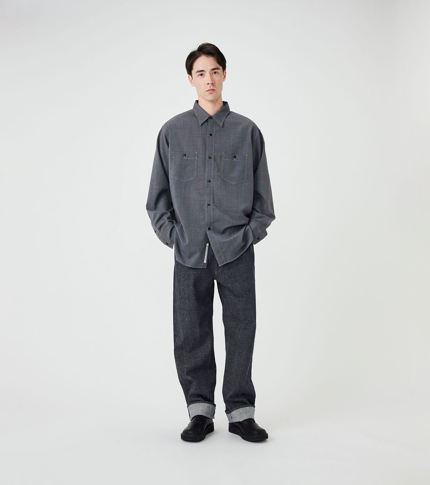 nanamica / Selvage Denim Straight Pants