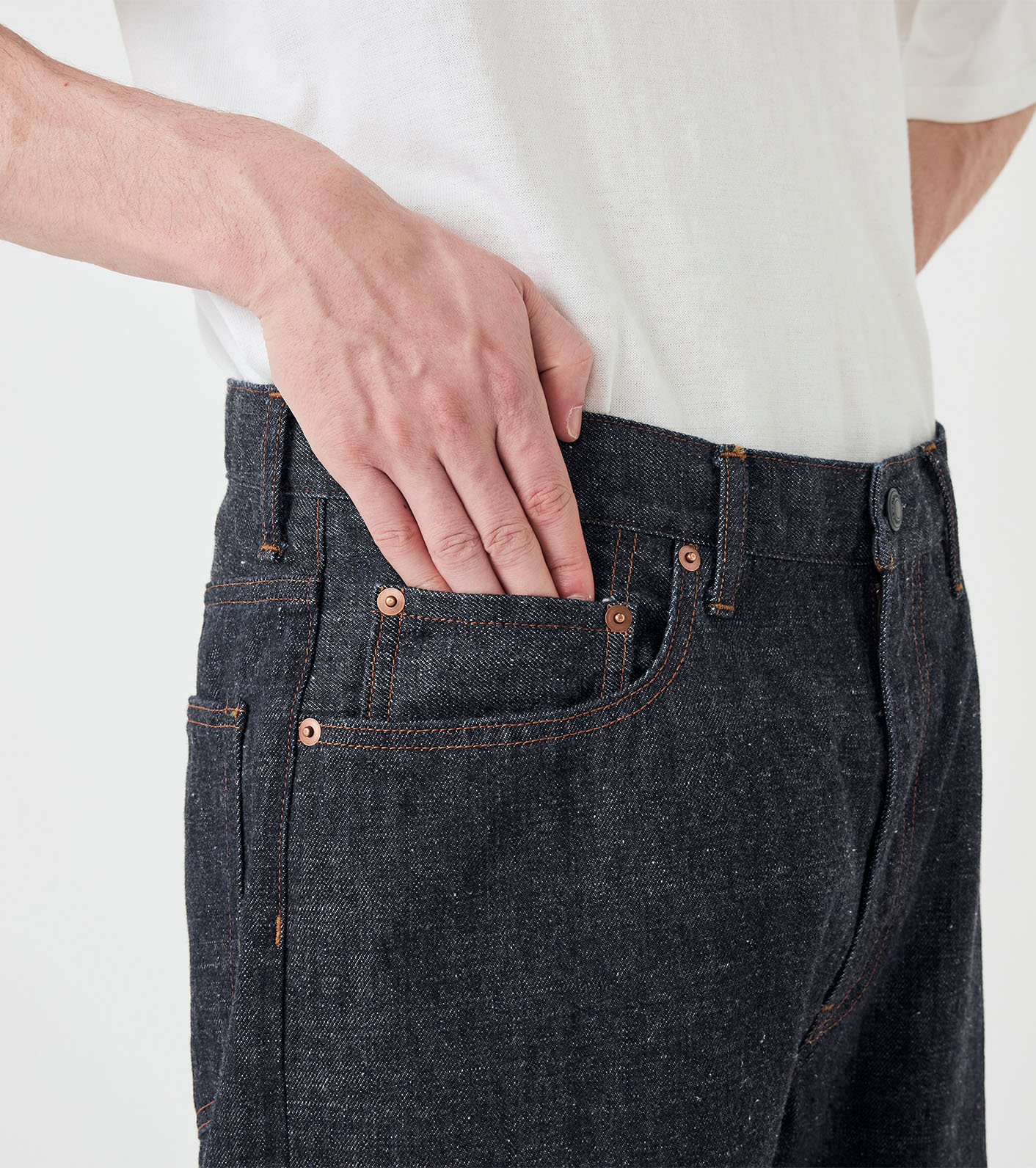 nanamica / Selvage Denim Straight Pants