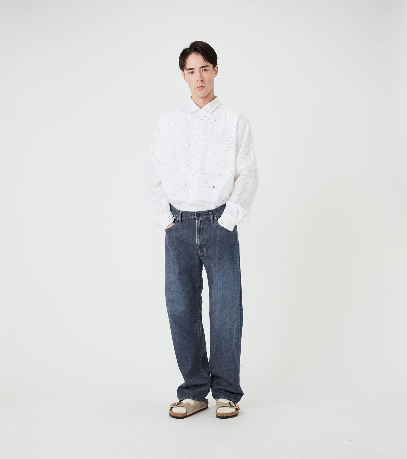 パンツ RAT LAND Selvage Denim Pants nanamica / Selvage Denim Straight Pants
