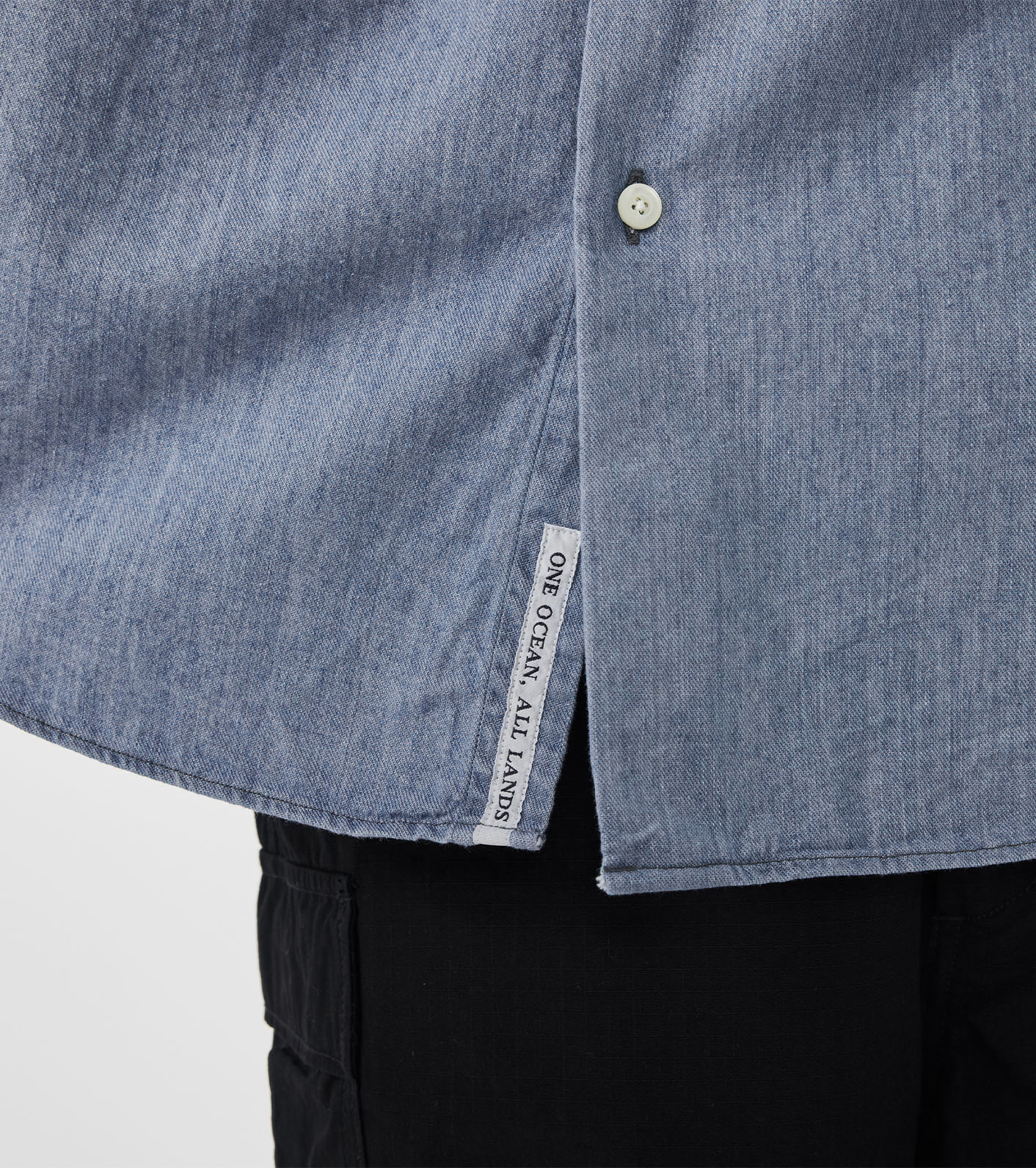 nanamica / OOAL Button Down Denim Shirt