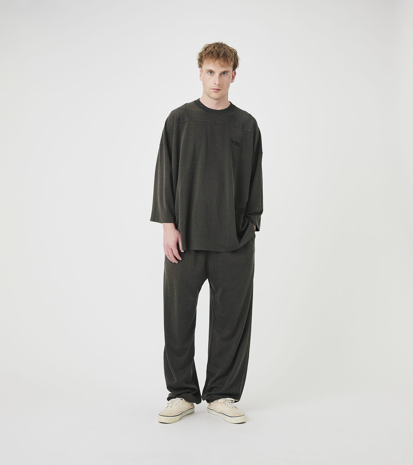nanamica / OOAL Rayon Cotton Long Sleeve Tee
