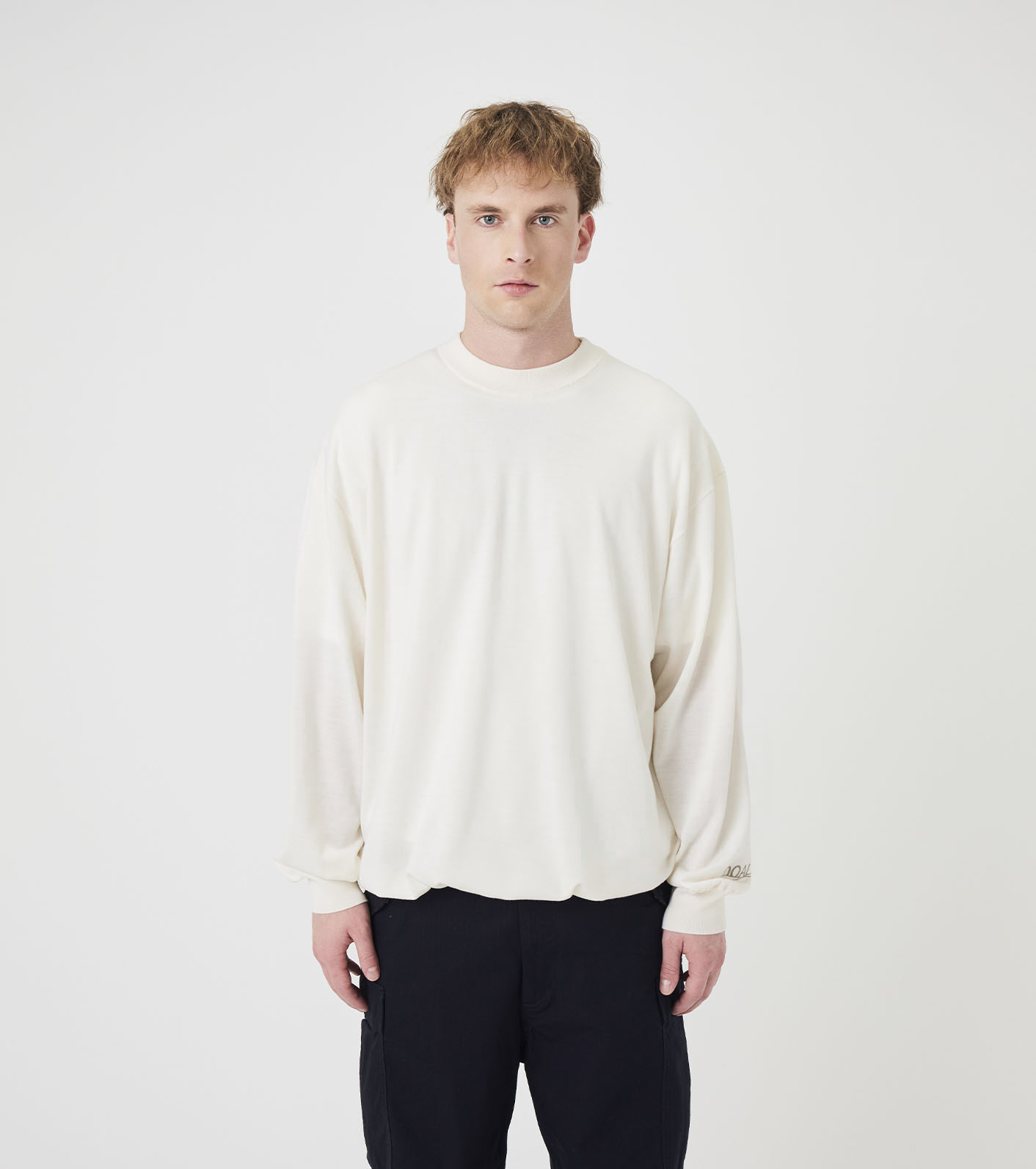 nanamica / OOAL Long Sleeve Knit Tee