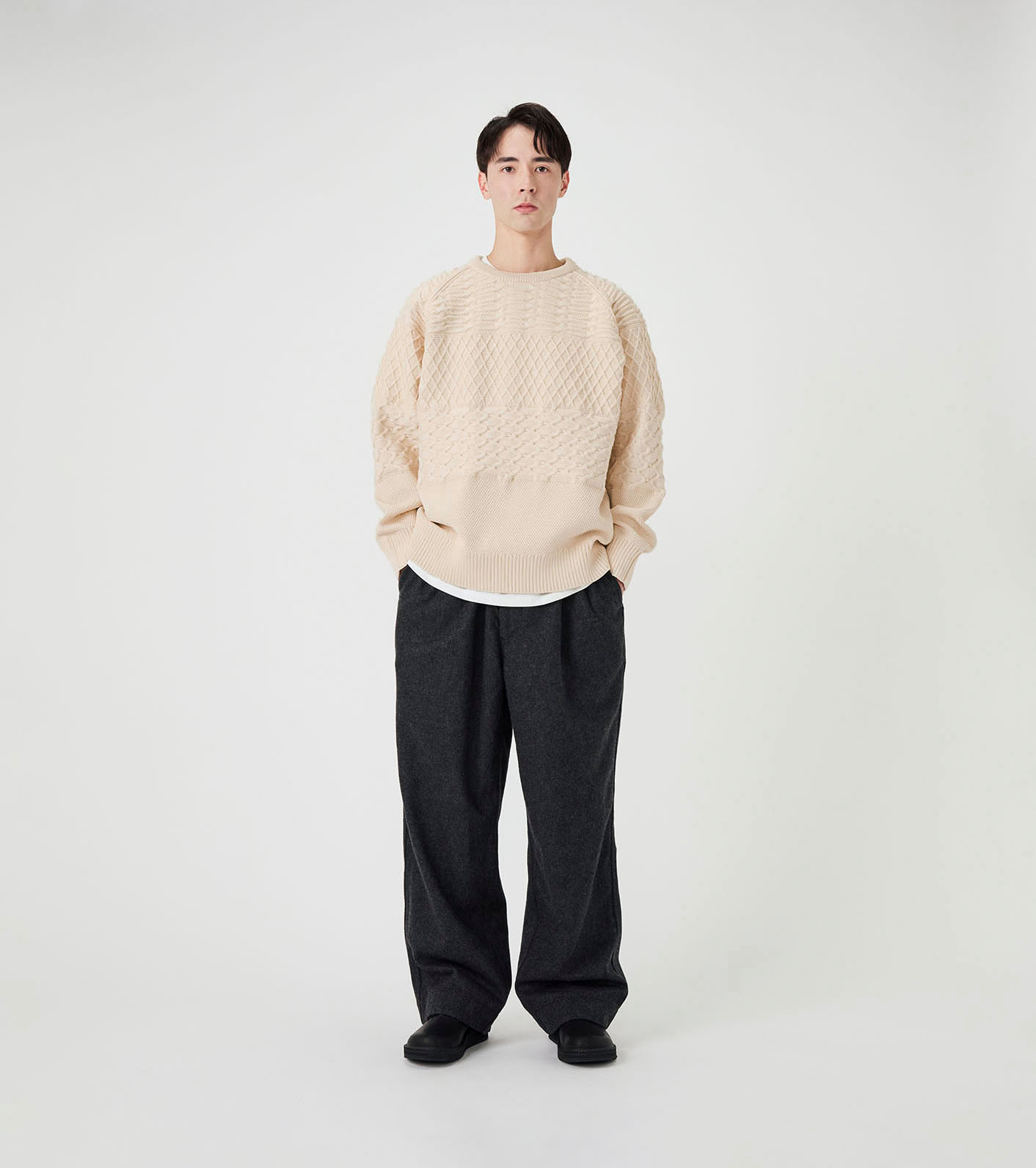 nanamica / Crew Neck Sweater