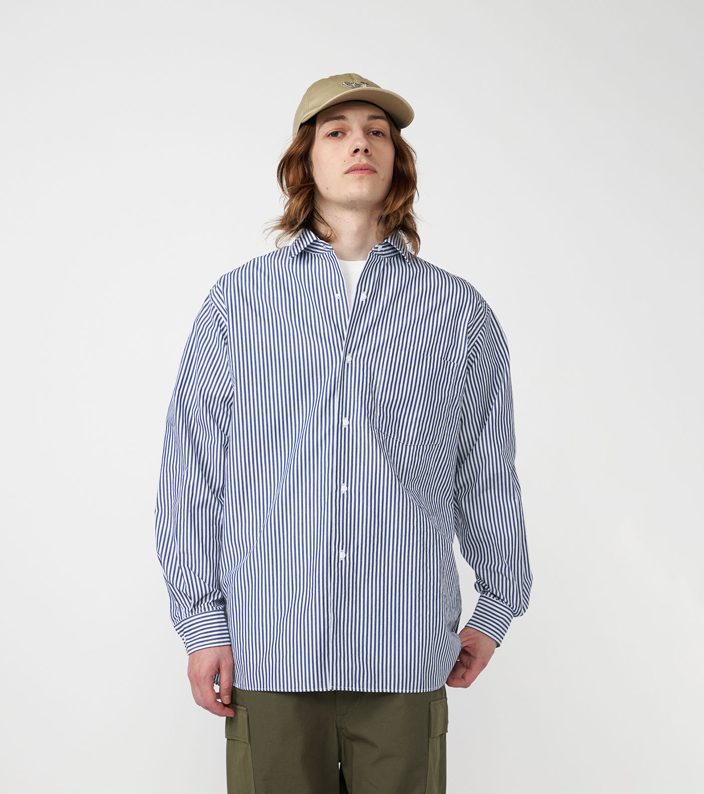 nanamica / Regular Collar Wind Shirt