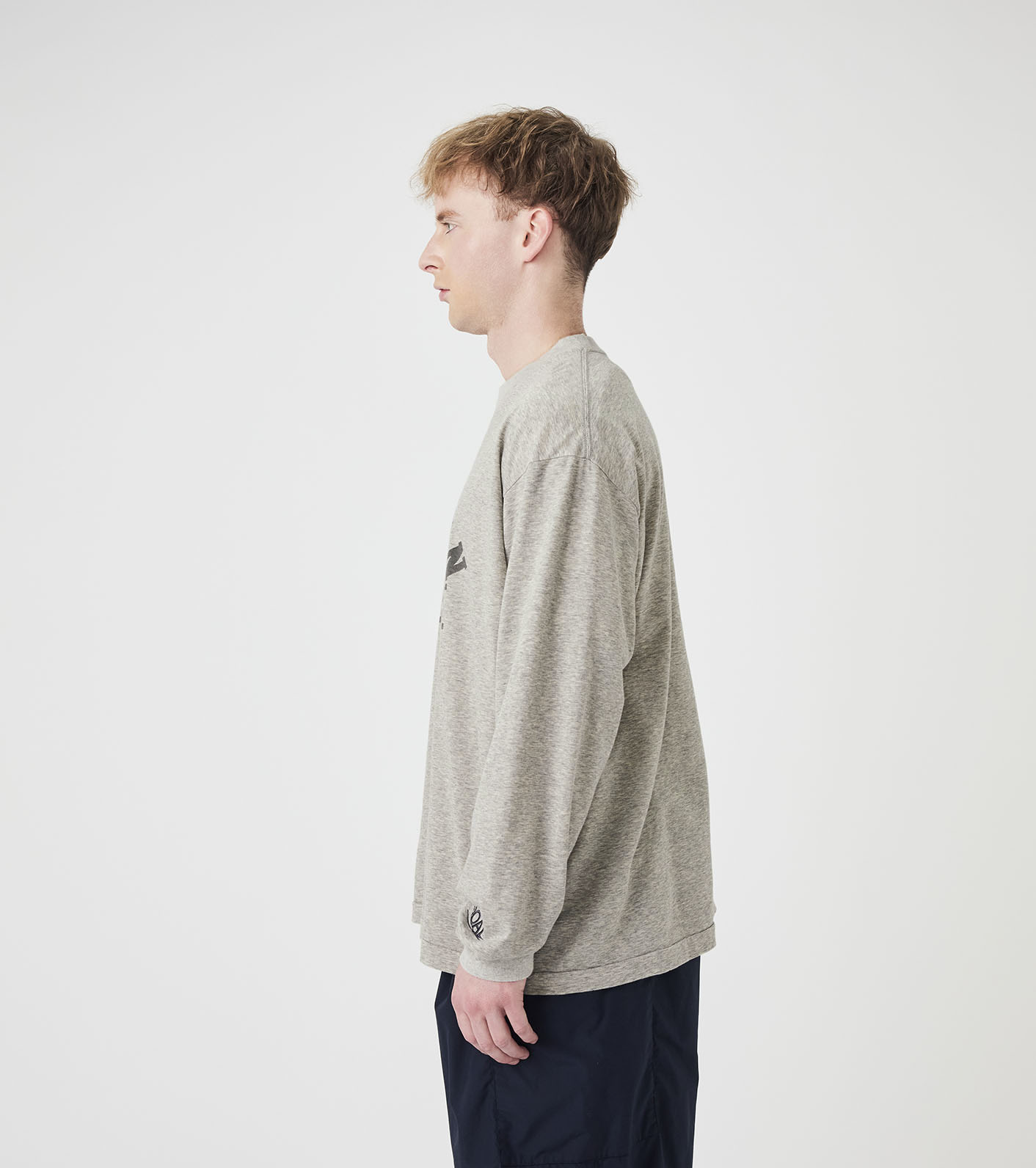 nanamica / OOAL Graphic Long Sleeve Tee