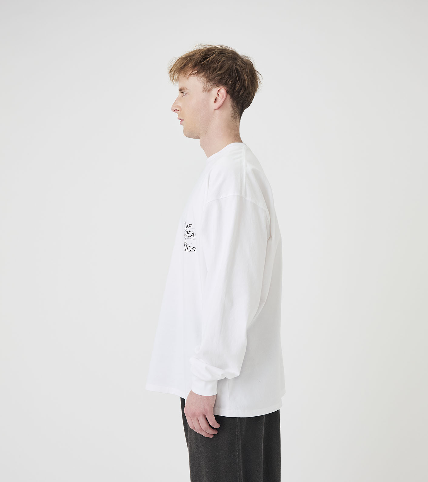 nanamica / OOAL Graphic Long Sleeve Tee