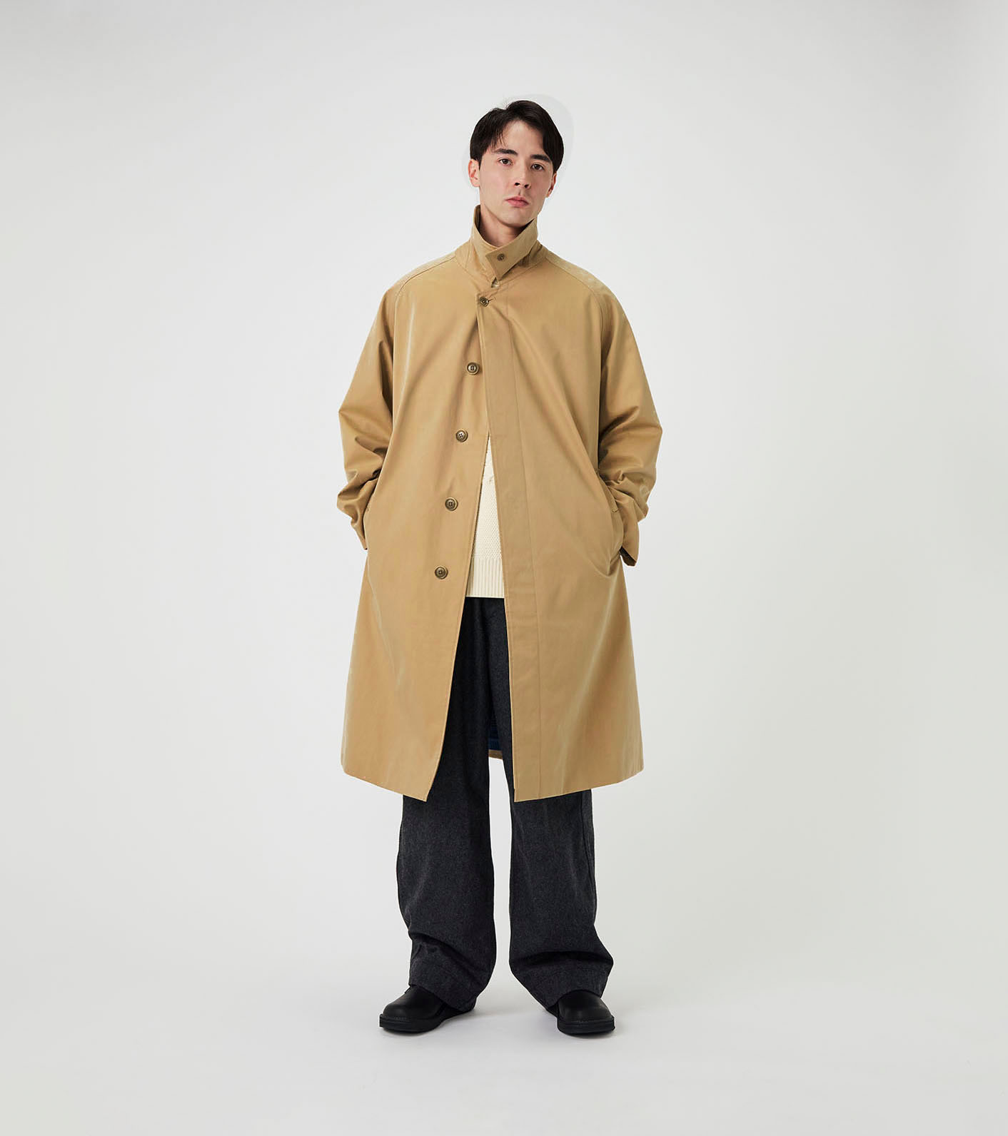 nanamica / 2L Cotton GORE-TEX Balmacaan Coat
