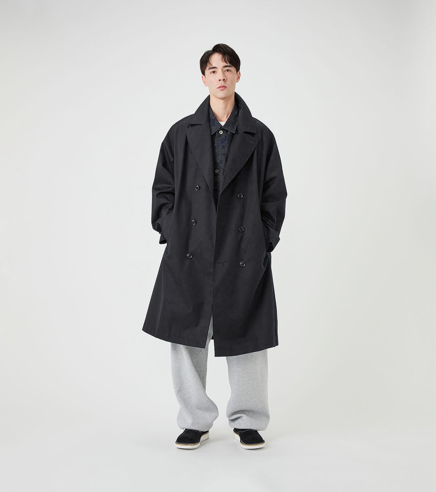 nanamica / 2L Cotton GORE-TEX Double Breasted Coat