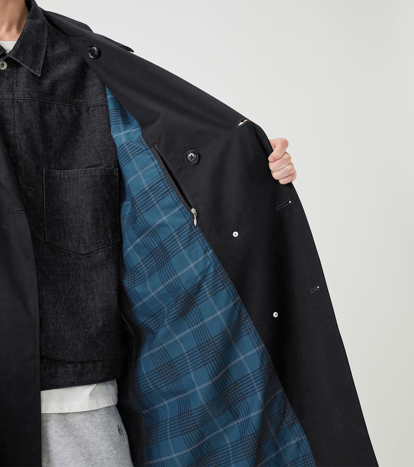nanamica / 2L Cotton GORE-TEX Double Breasted Coat