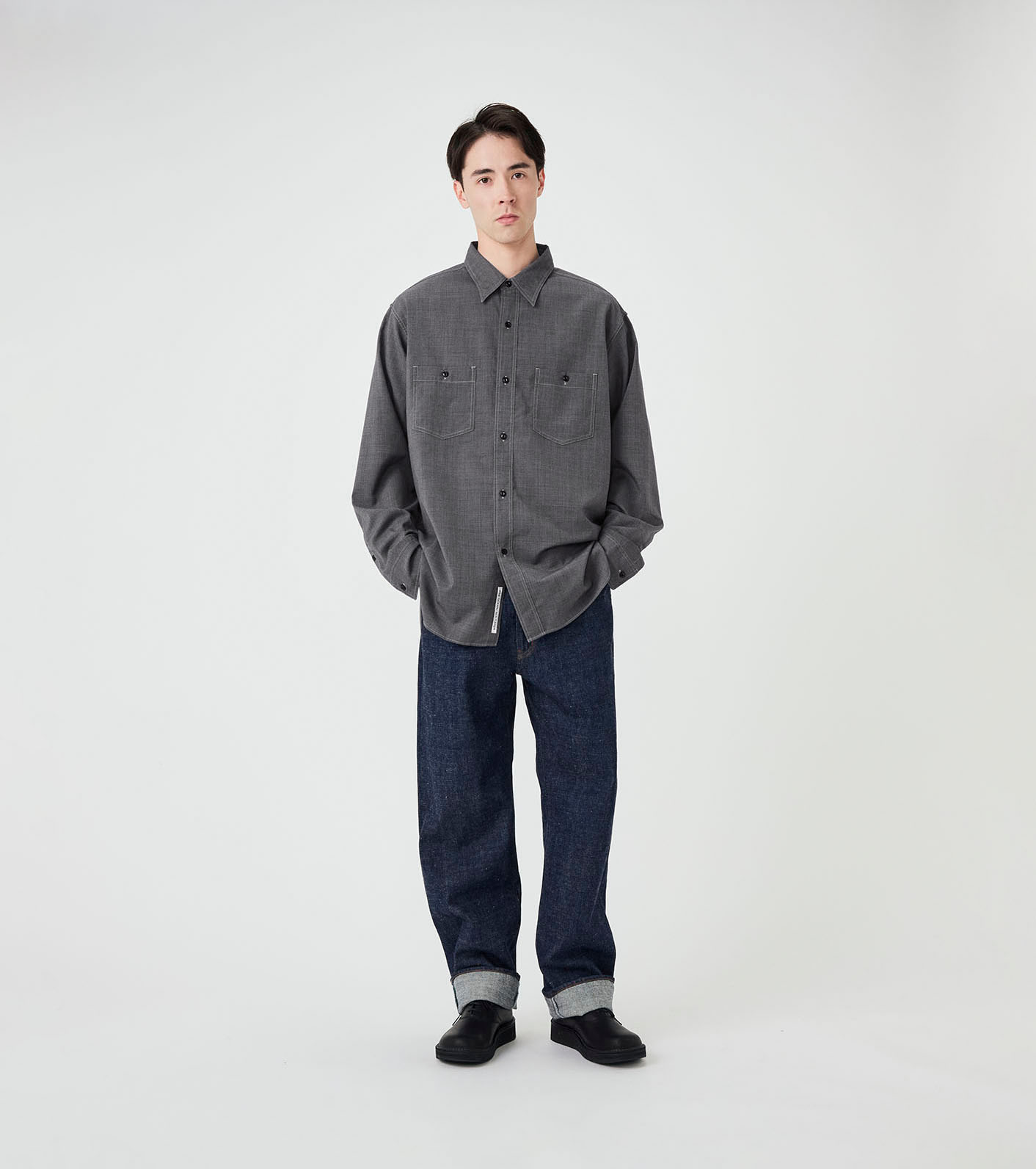 nanamica / Polyester Wool Field Shirt