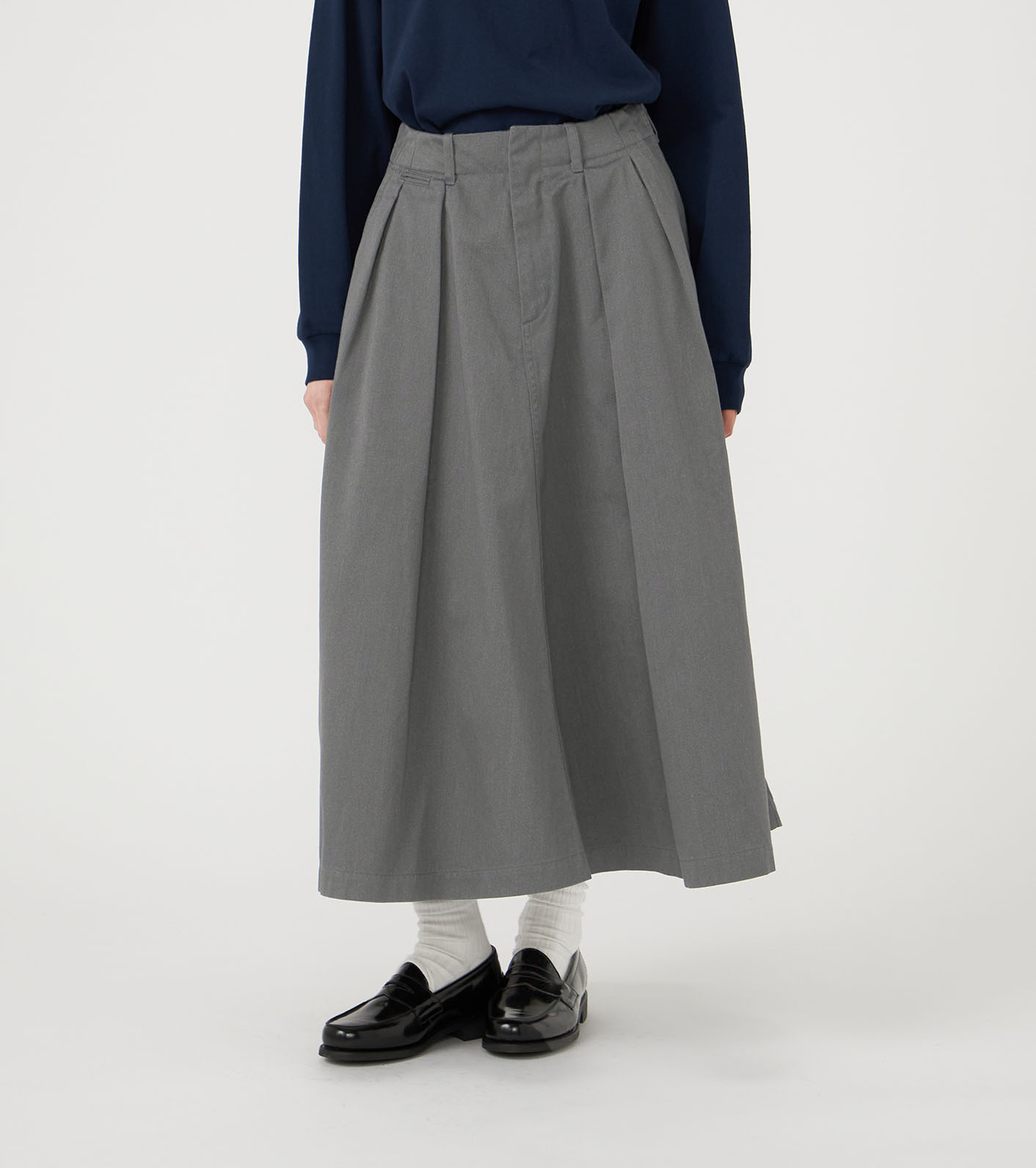 ＭＥＩ　チャコールグレーXS nanamica / Chino Skirt