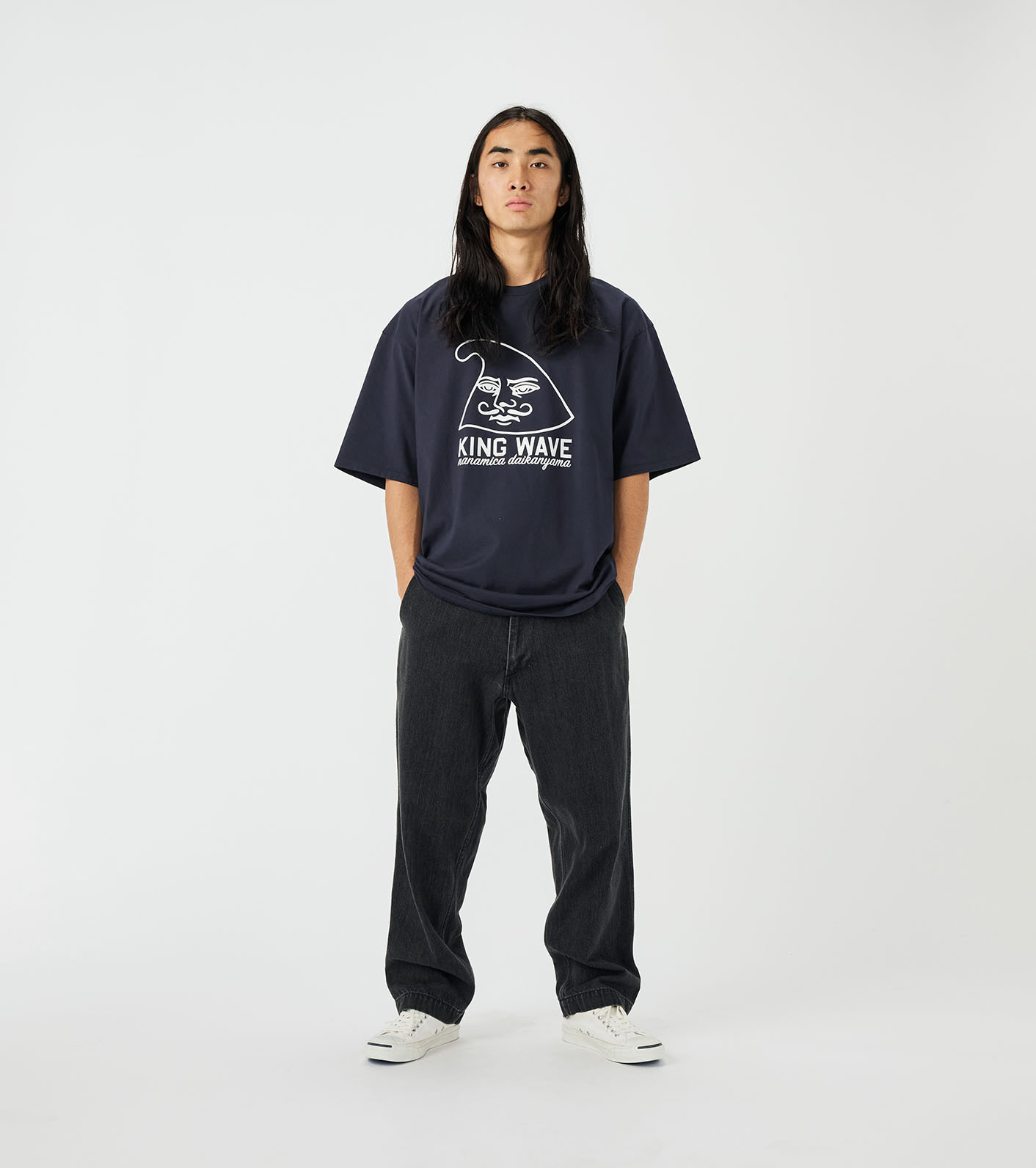 ナナミカ DAIKANYAMA Graphic Cap ネイビー nanamica / DAIKANYAMA Graphic Tee