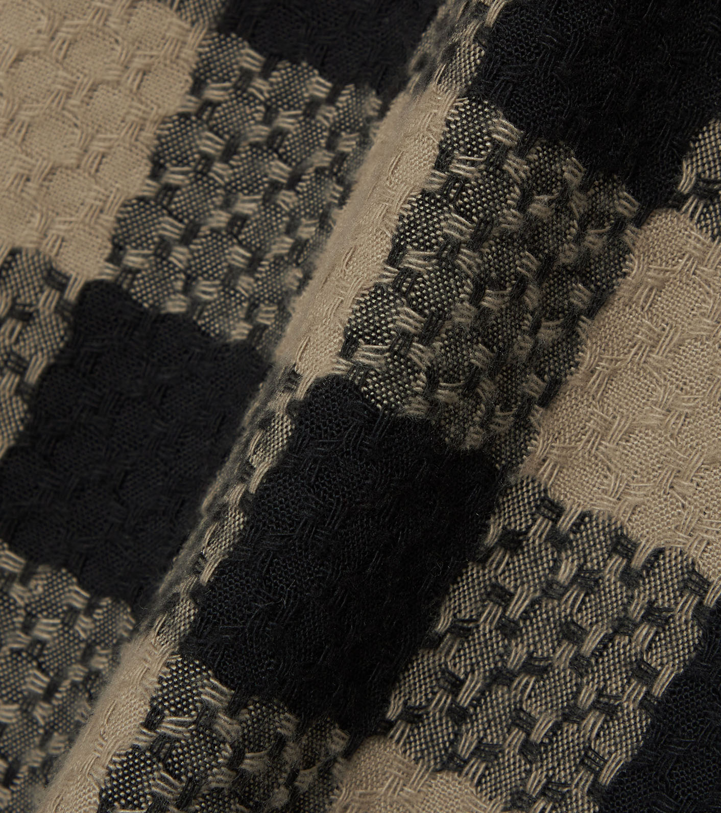 nanamica / OOAL Block Check Jacquard Shirt