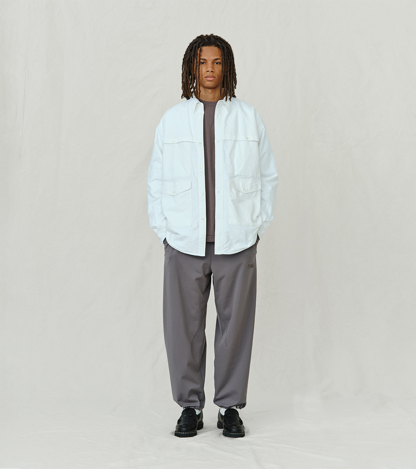 nanamica / OOAL Cotton Oxford Cruiser Shirt Jacket