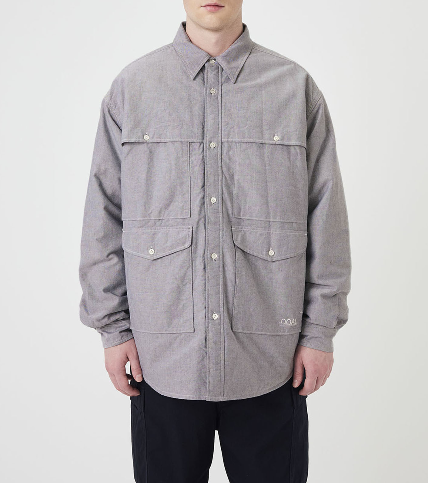 nanamica / OOAL Cotton Oxford Cruiser Shirt Jacket