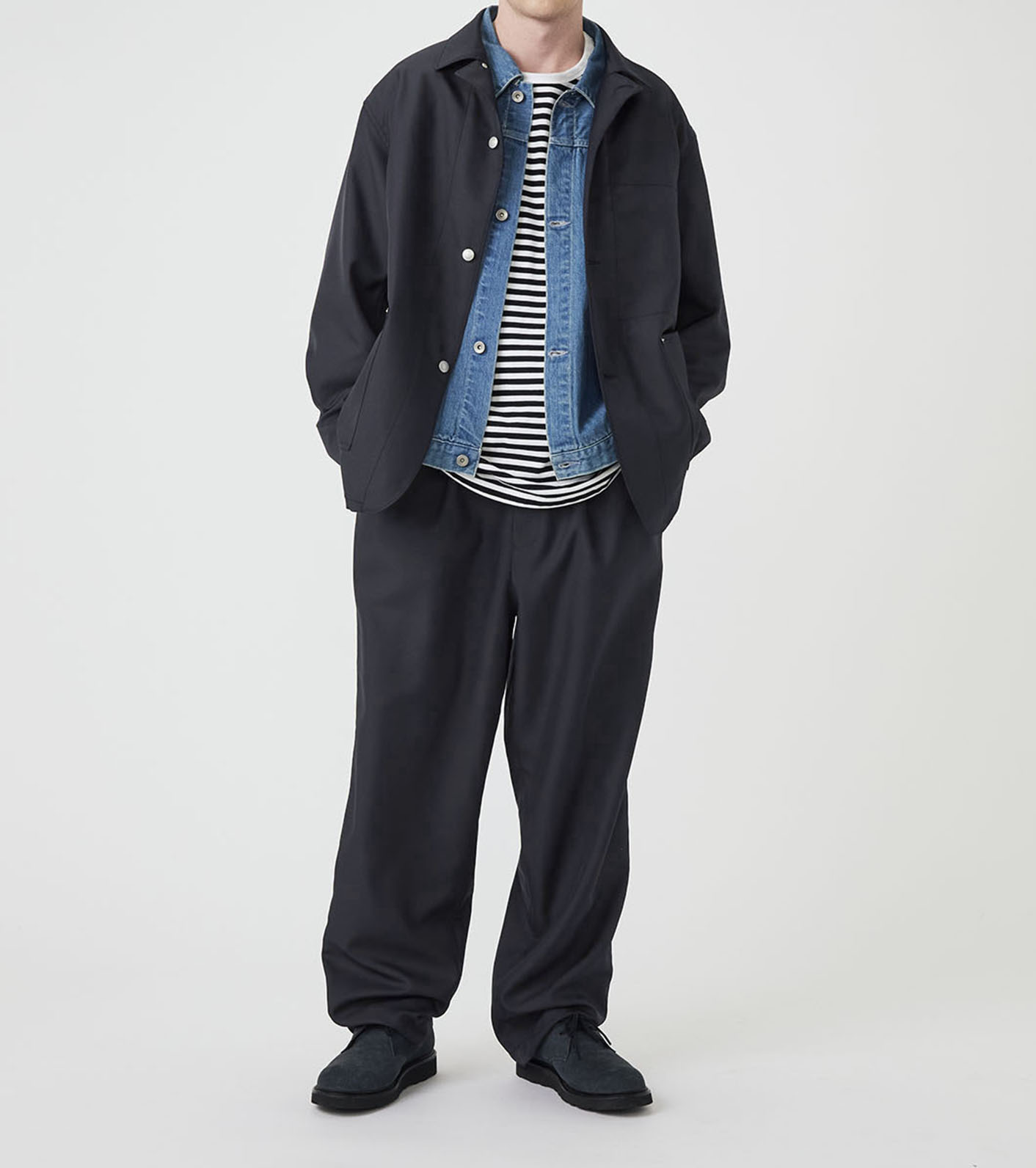 【新品】 nanamica カバーオールジャケット XL SUAS064 nanamica / Polyester Twill Coverall Jacket