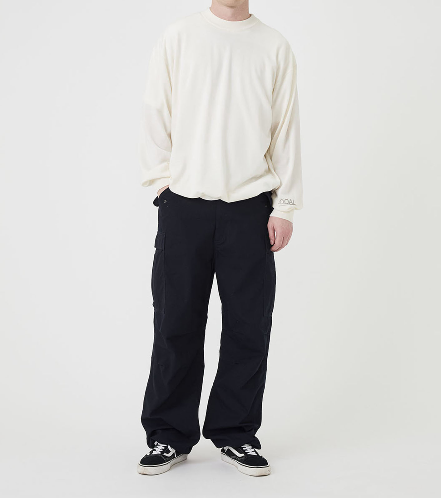 nanamica / OOAL Long Sleeve Knit Tee