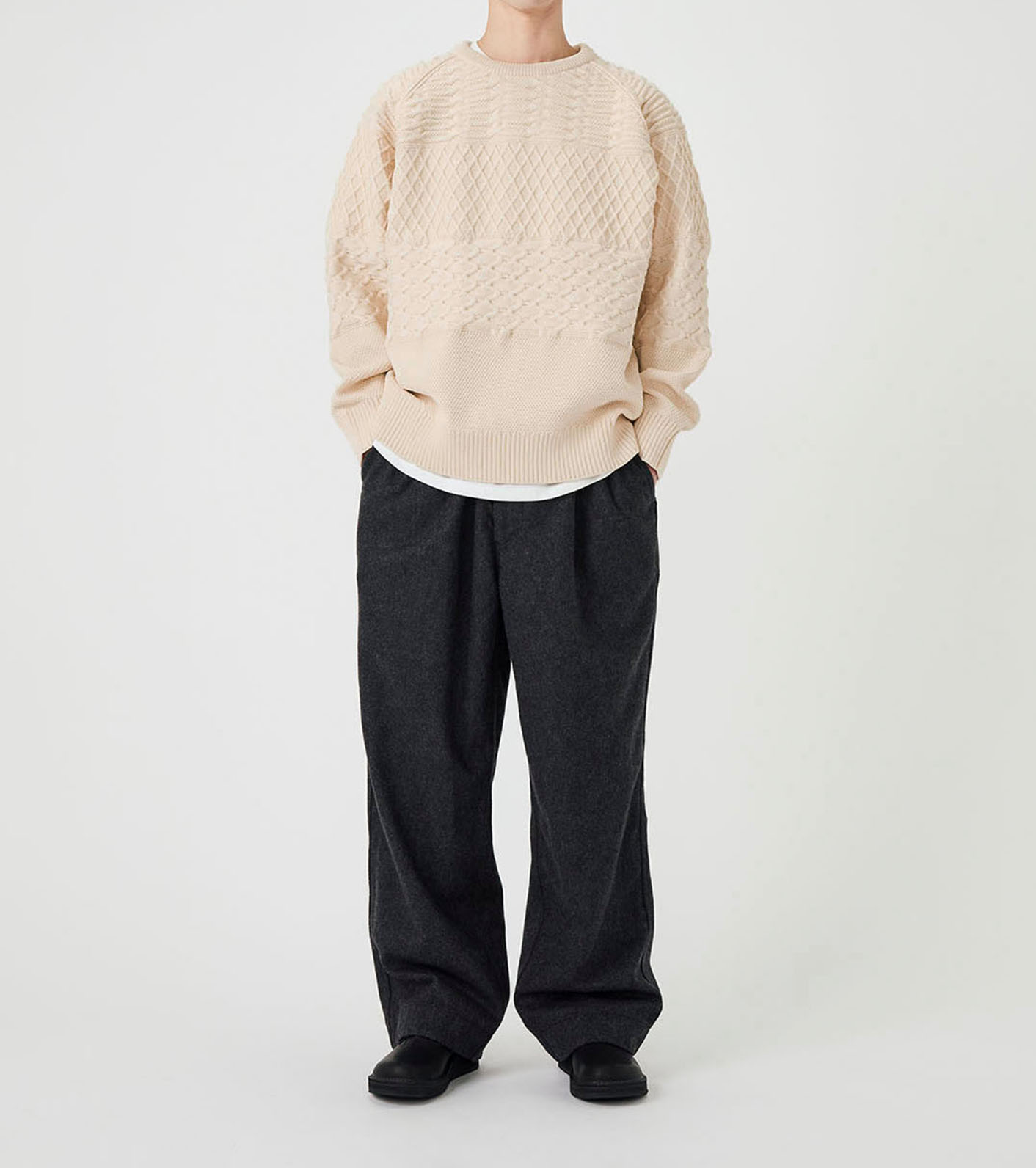 nanamica / Crew Neck Sweater