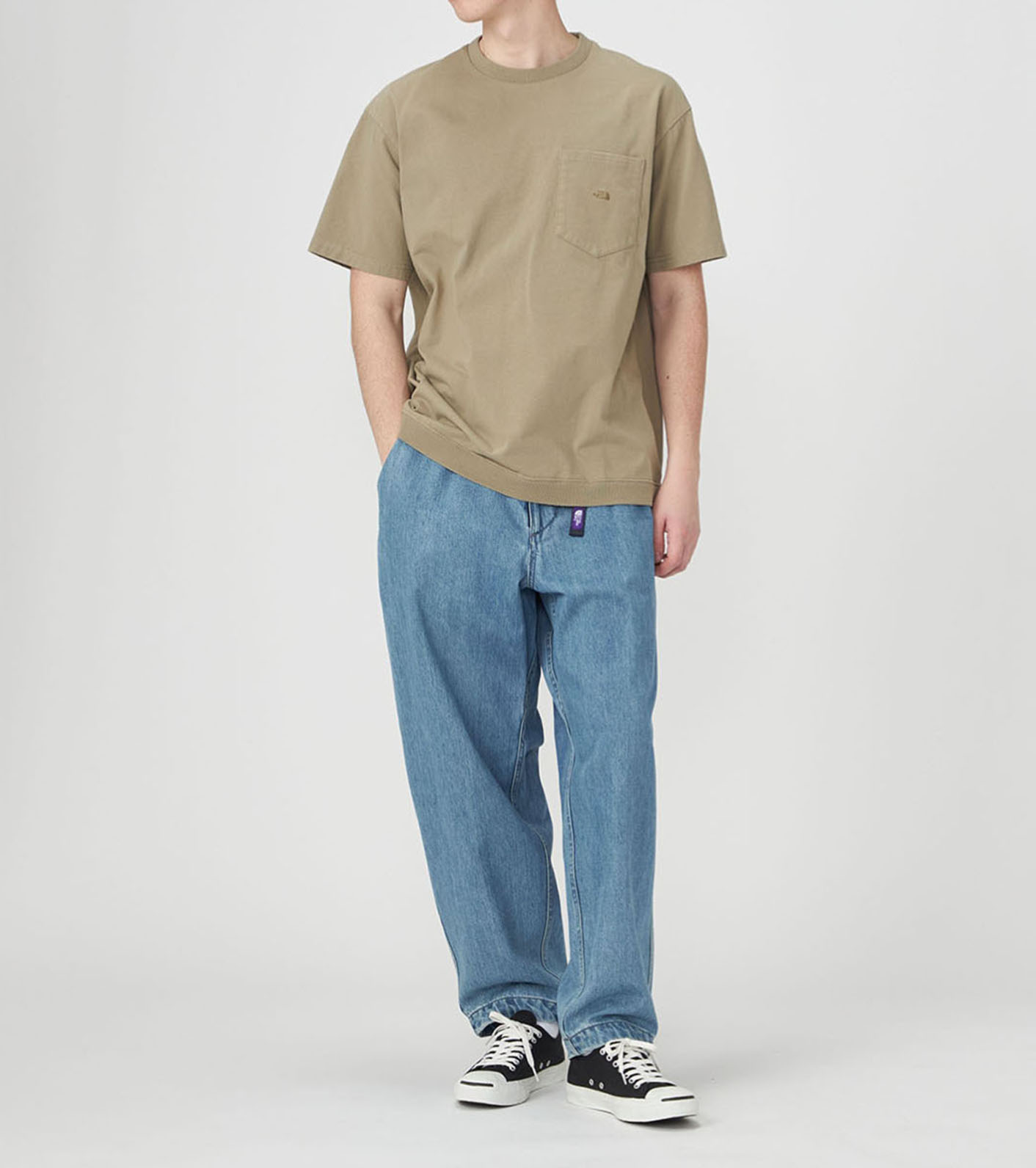 パンツ Denim Wide Tapered Pants nanamica / Denim Wide Tapered Field Pants