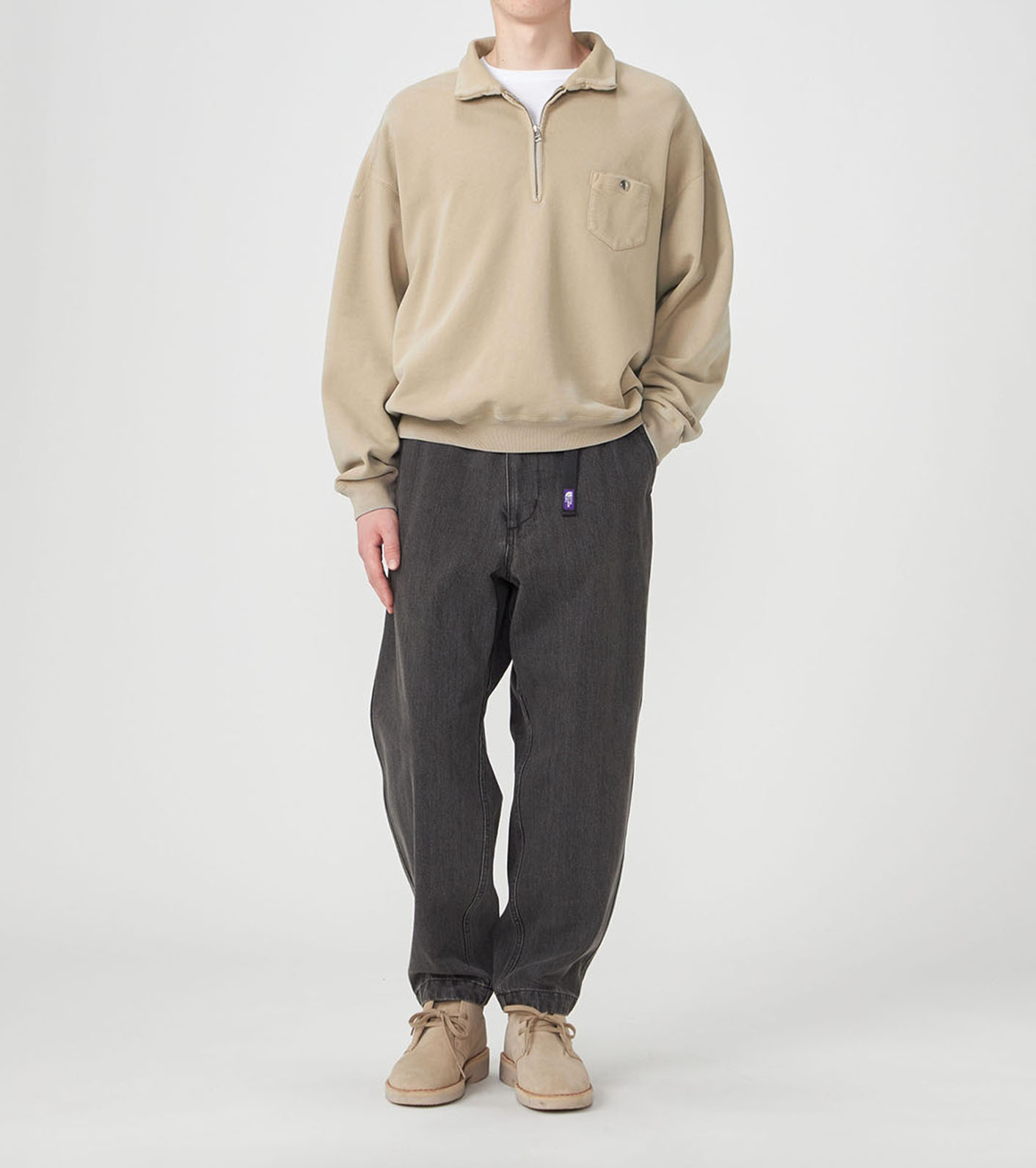 nanamica / Denim Wide Tapered Field Pants
