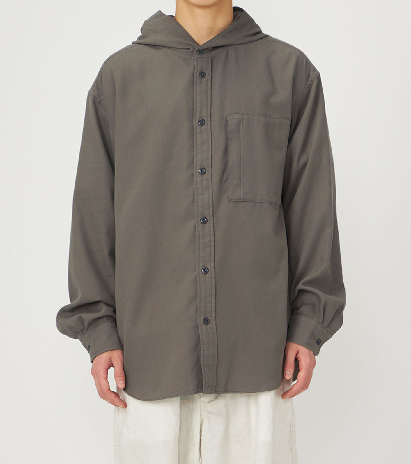 nanamica / Royal Oxford Mountain Hooded Shirt