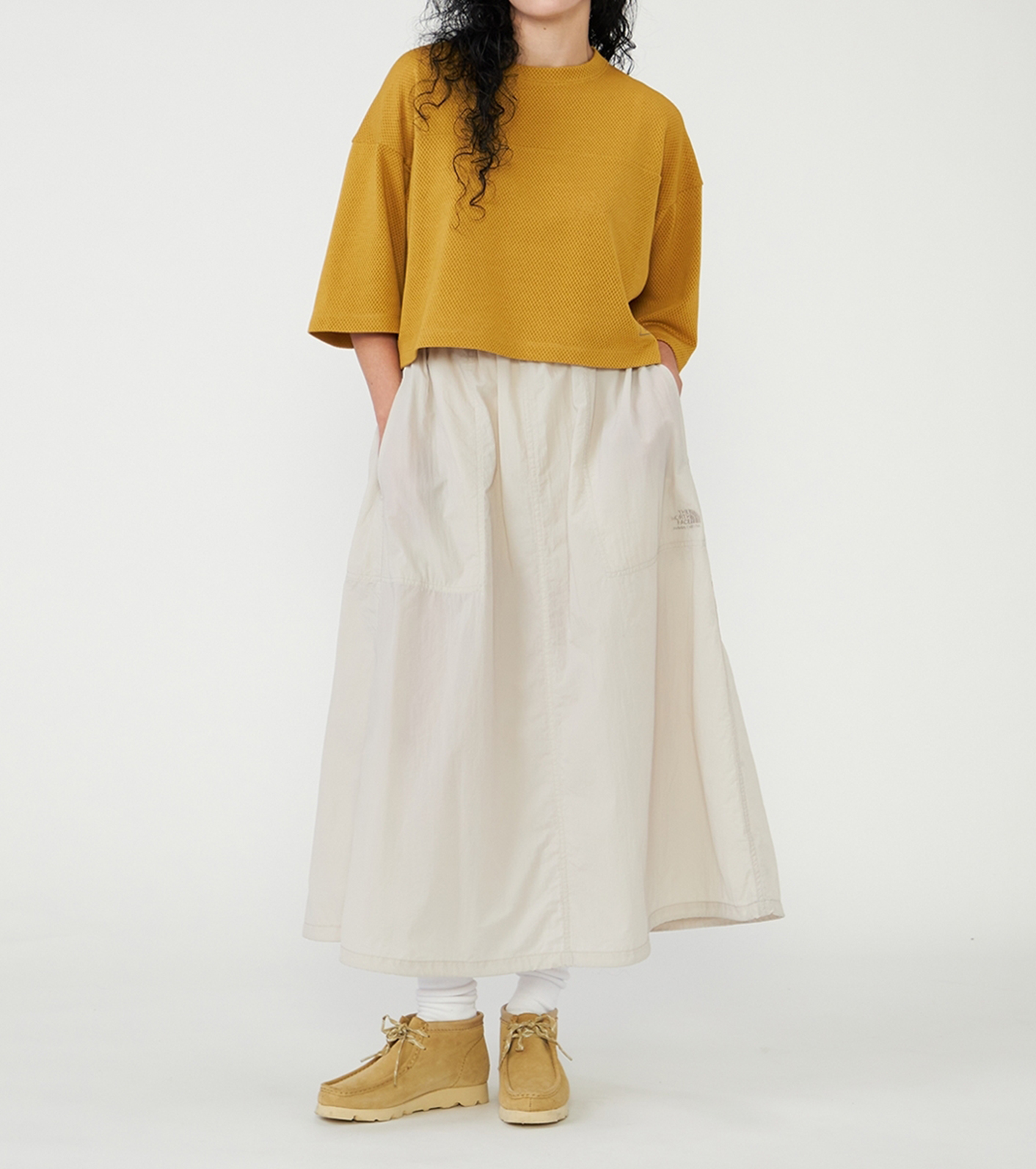 nanamica / Mesh Field Cropped Tee