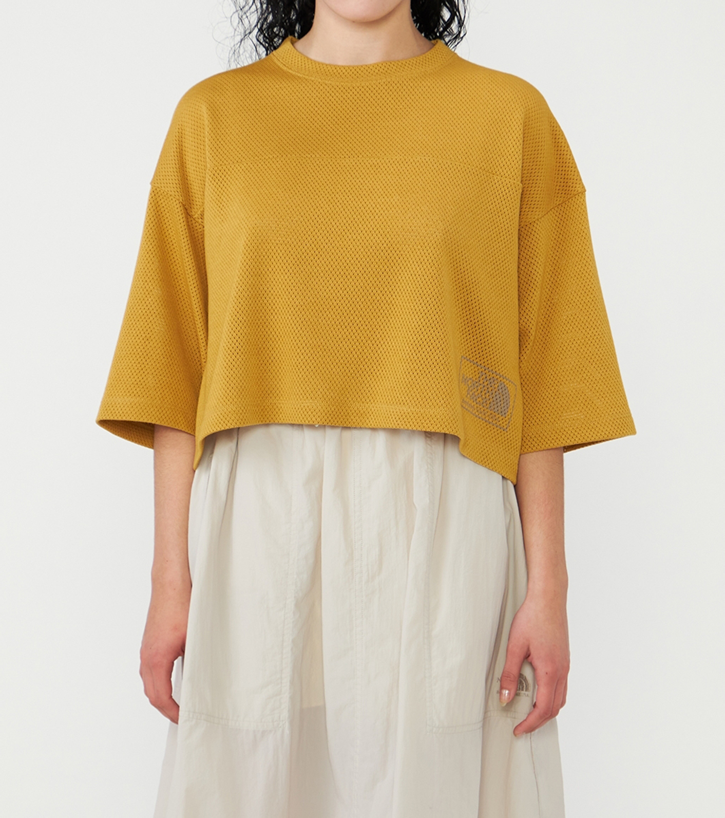 nanamica / Mesh Field Cropped Tee