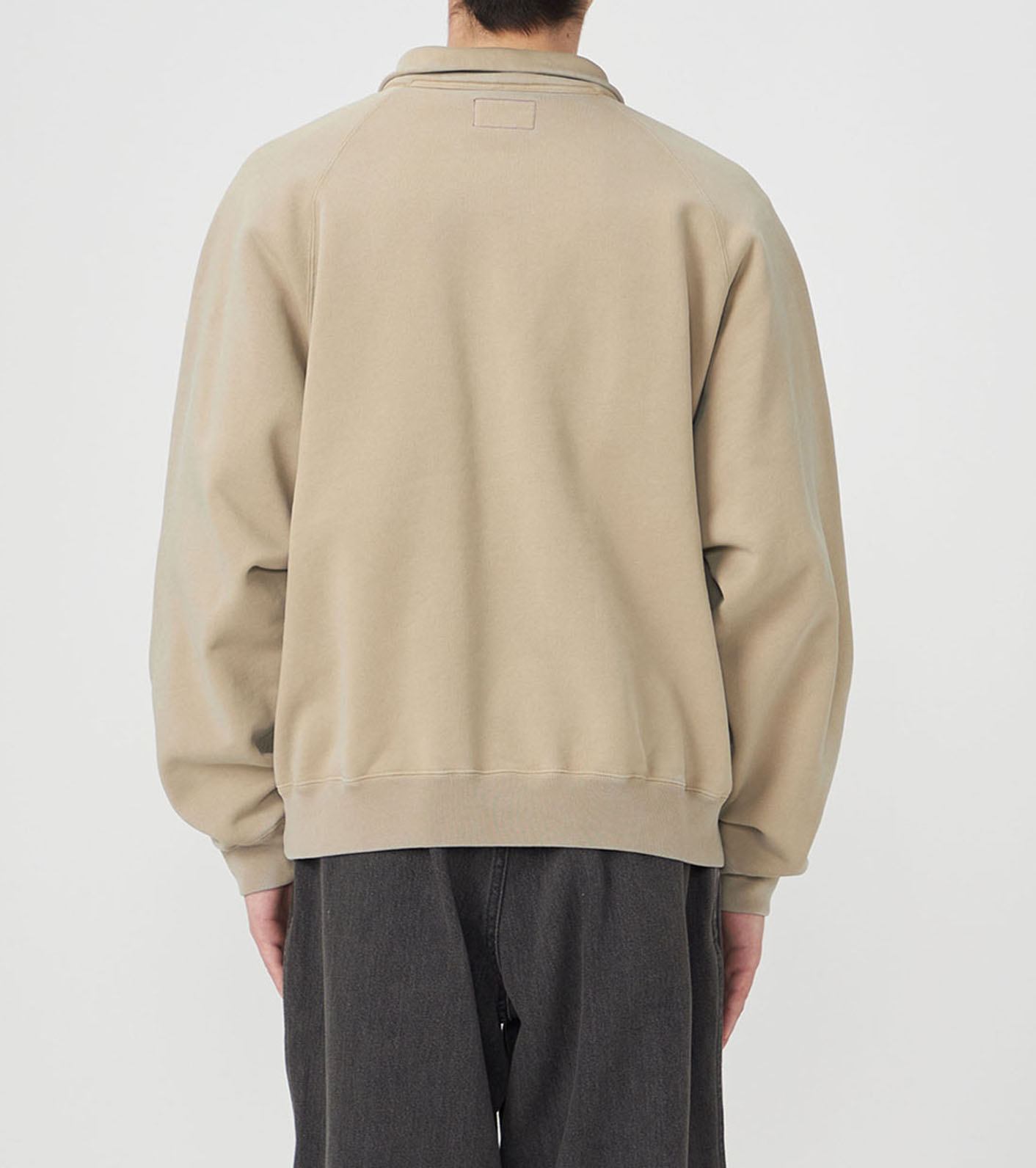 nanamica / Garment Dyed Field Half Zip Sweatshirts