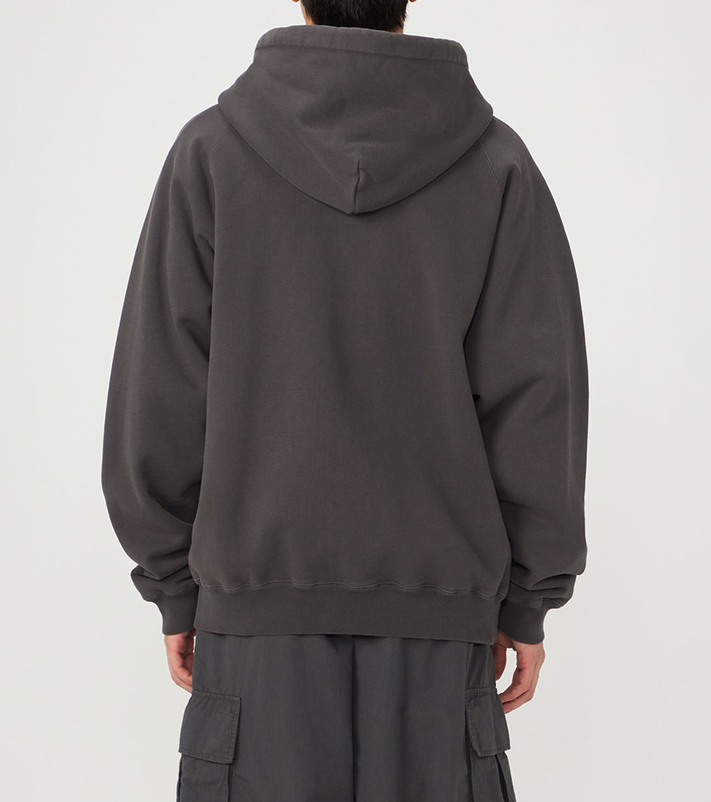 nanamica / Garment Dyed Field Zip Up Hoodie