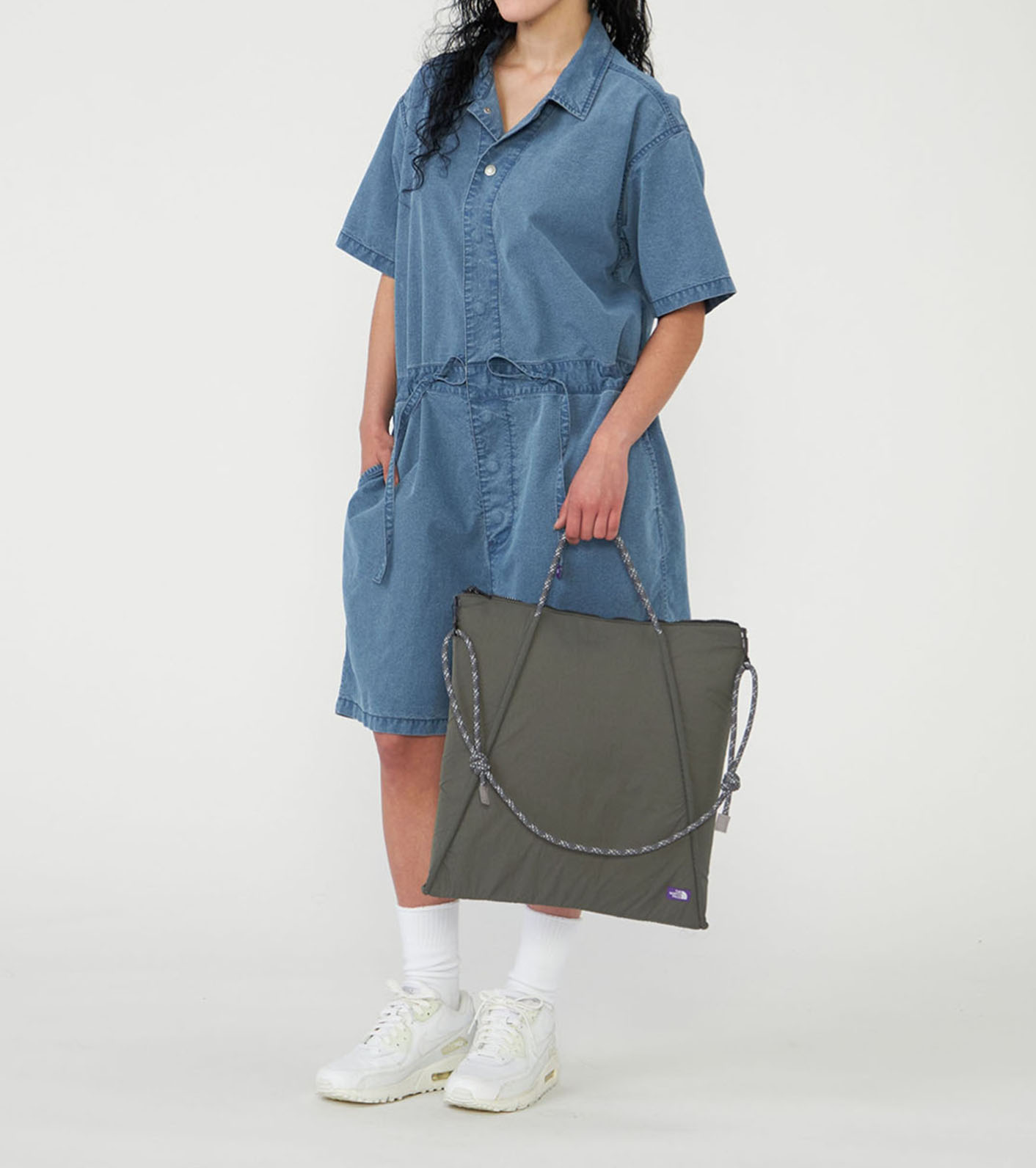 【ほぼ未使用】THE NORTH FACEストロールトートバッグ nanamica / Stroll 2Way Flat Tote Bag