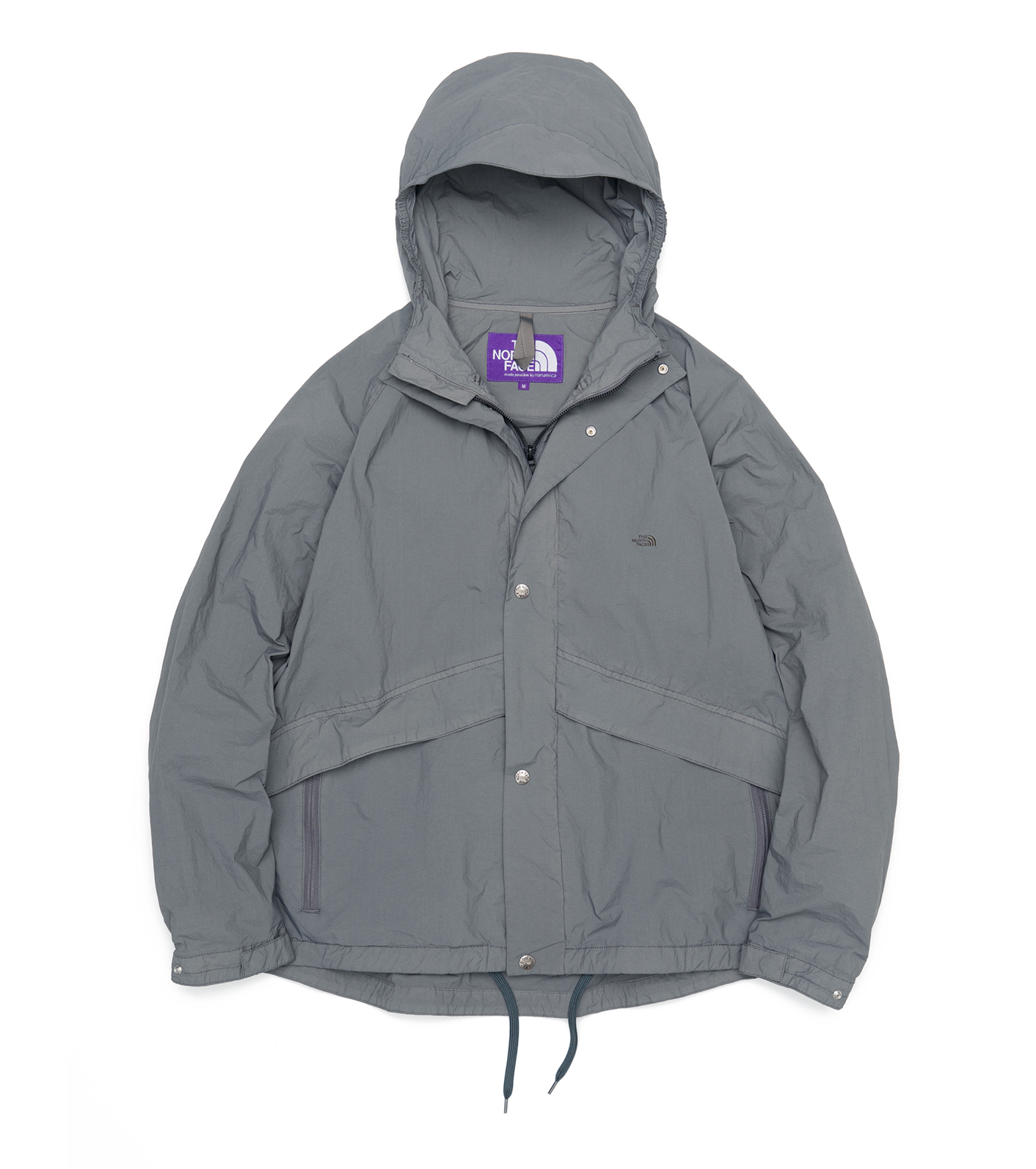 north face purple label parka