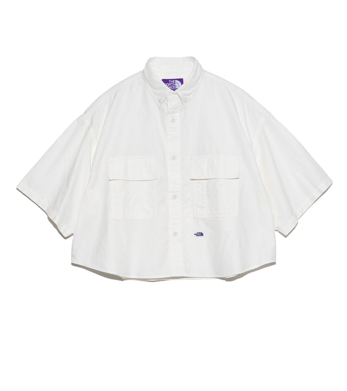 Button Down Field S/S Cropped Shirt