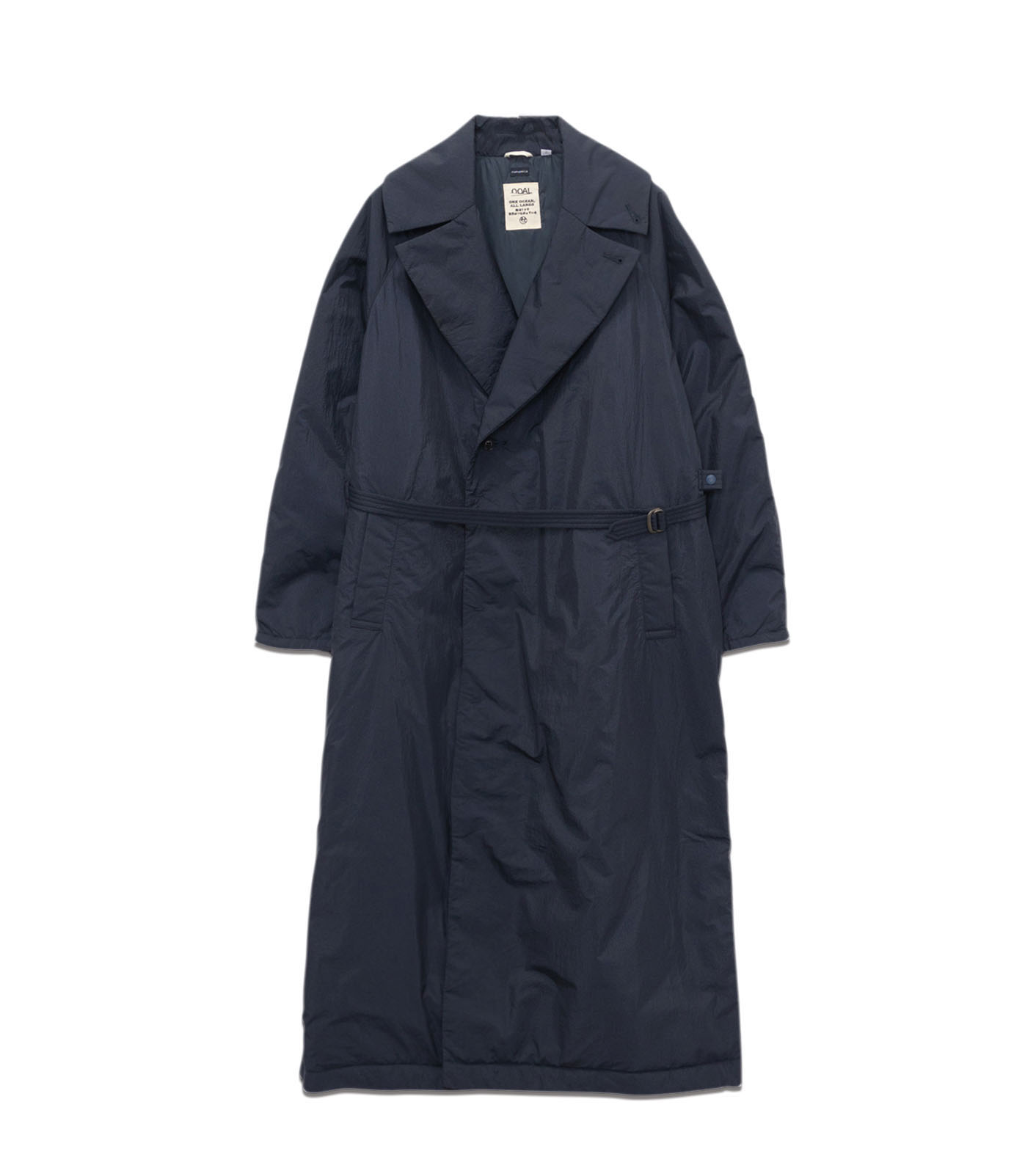 nanamica GORE-TEX トレンチコート L ネイビー nanamica / 代官山のナナミカくん﻿ ﻿第二十二回 「ゴワゴワ