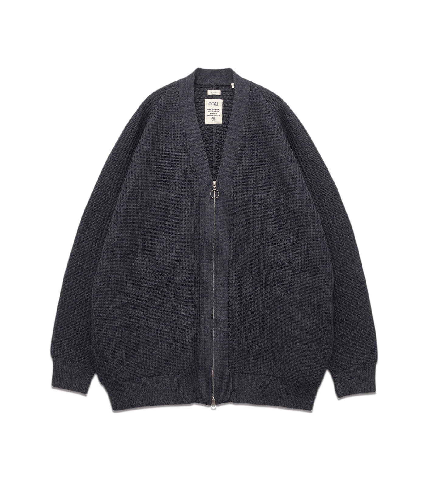 nanamica カーディガン　ブラックLサイズ nanamica ALPHADRY Cardigan Black 23FA-I（ナナミカ アルファ