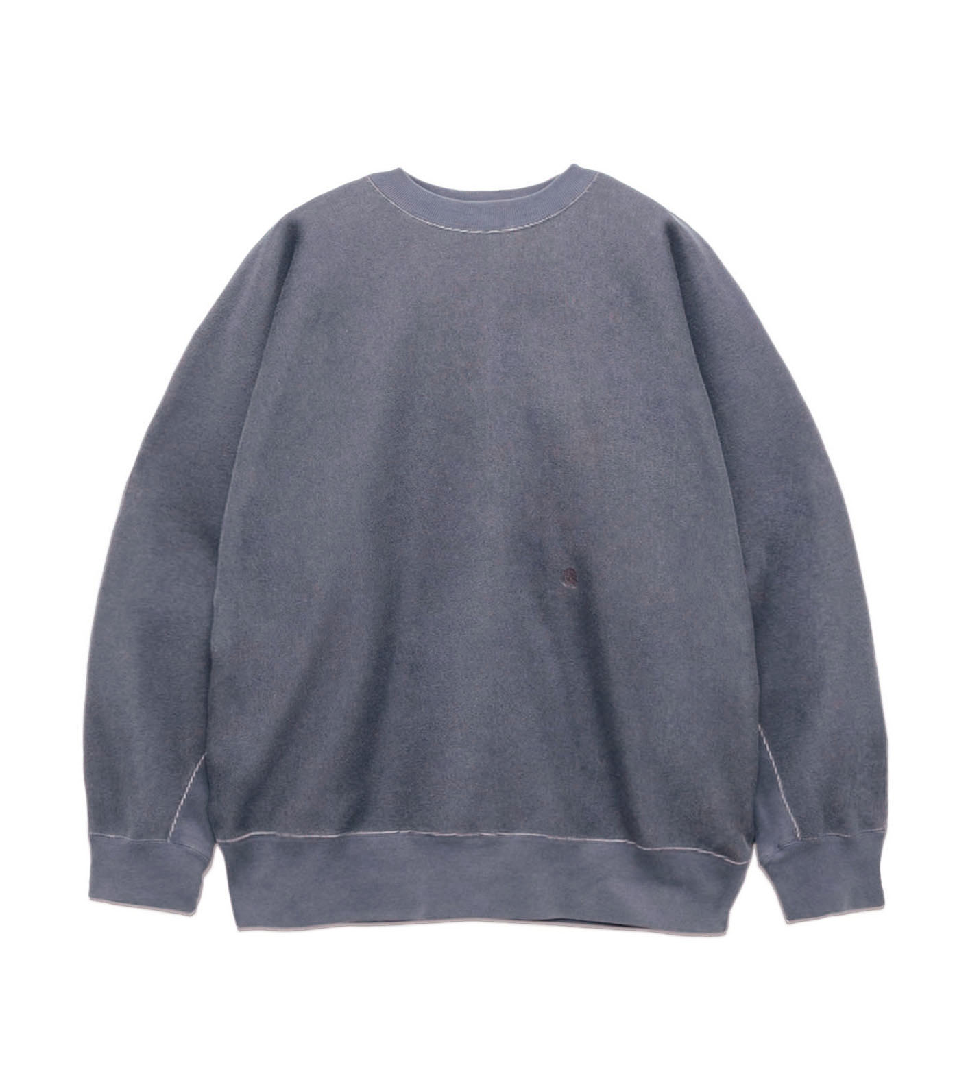 【関税込み】nanamica グレー スウェット プルオーバーフーディ mmwjbd622_d_02.jpg