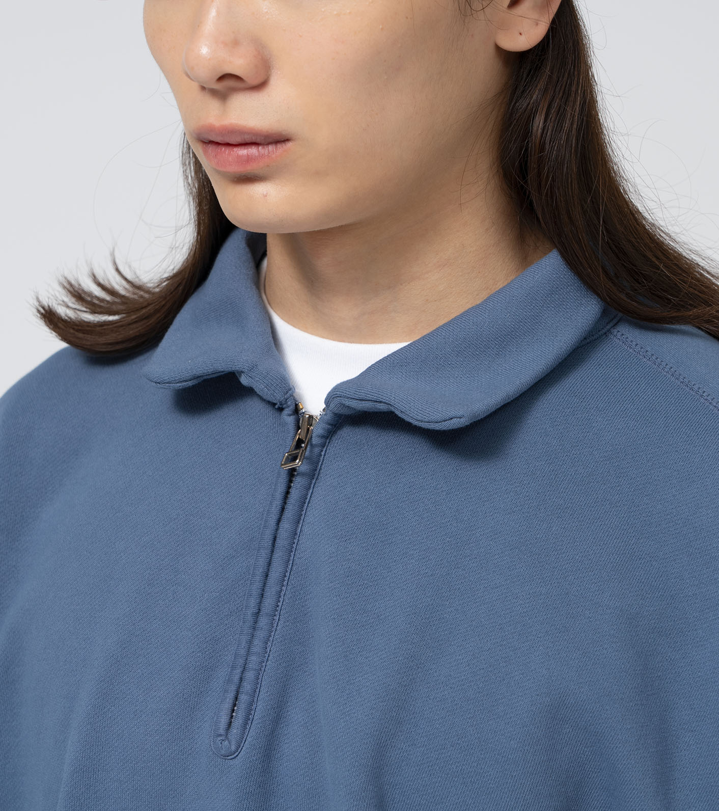 nanamica / 11oz Half Zip Sweatshirt