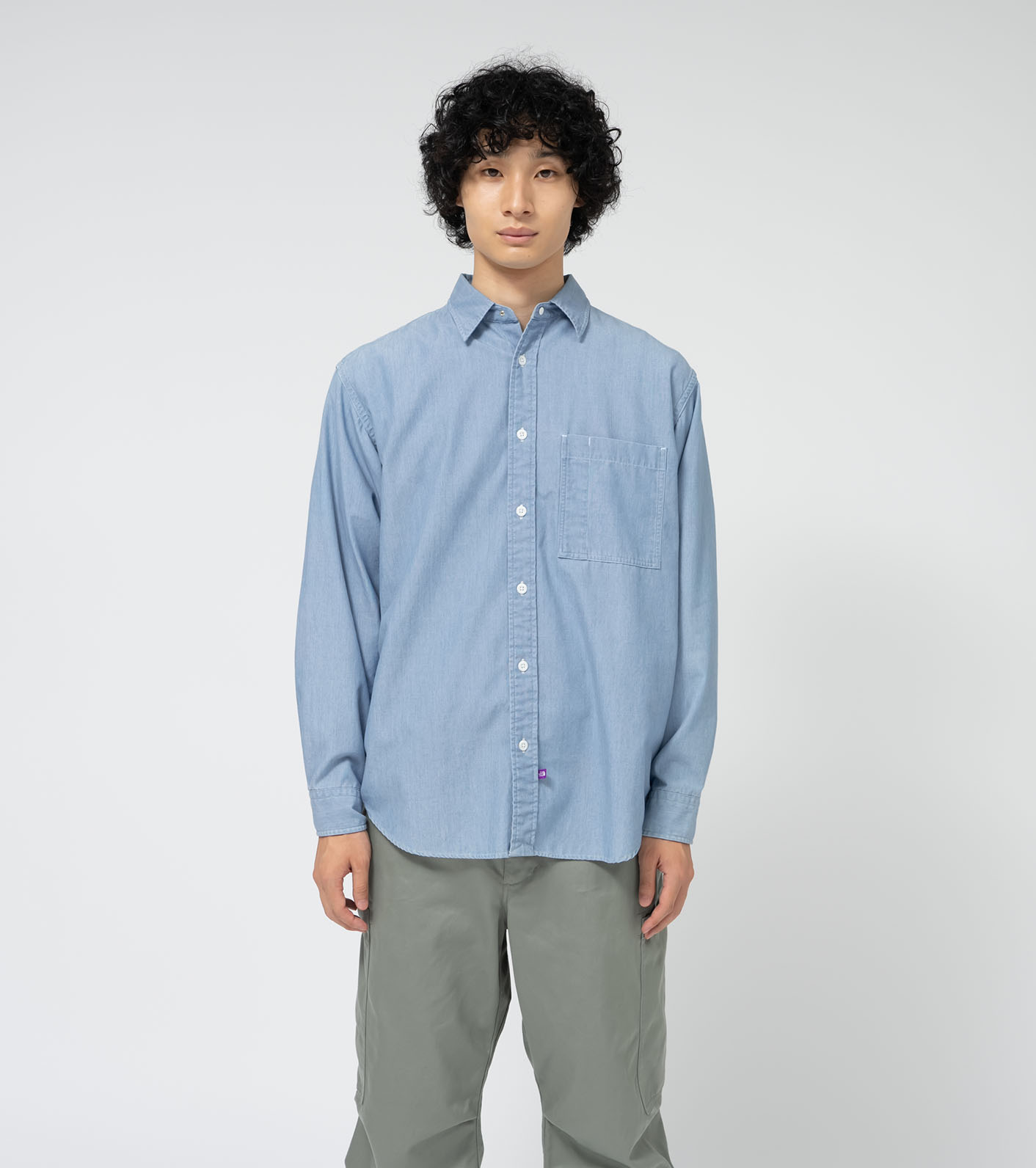 nanamica / Regular Collar Chambray Field Shirt