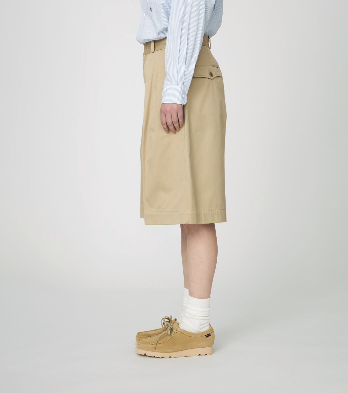 nanamica / Double Pleat Chino Shorts