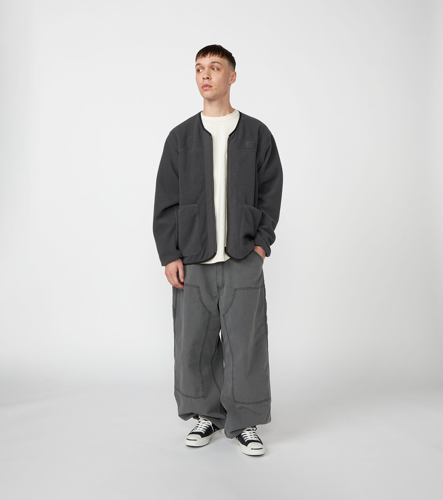 nanamica / PLAS Fleece Field Cardigan