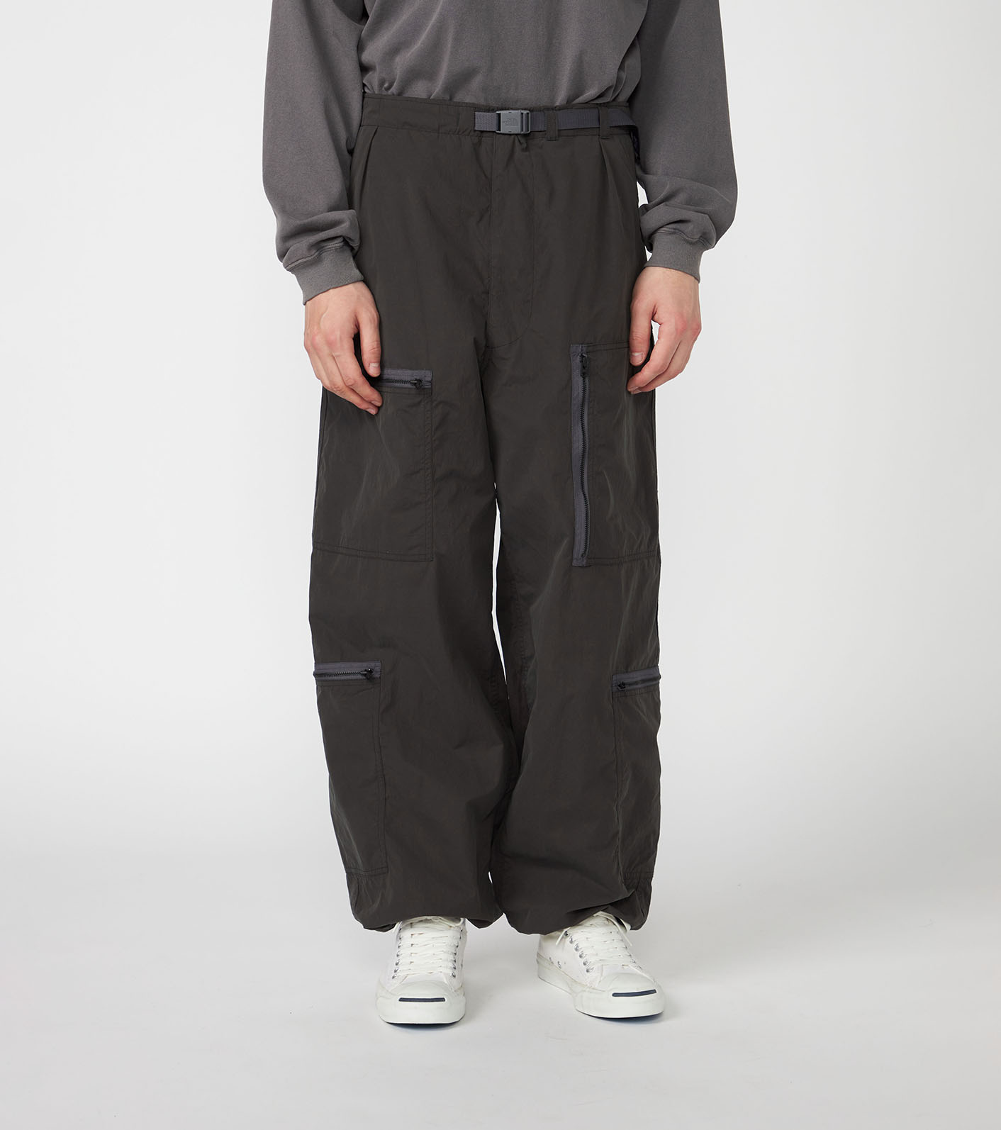 パンツ nanamica Striped Field Pants nanamica / Side Belt Wide Pants