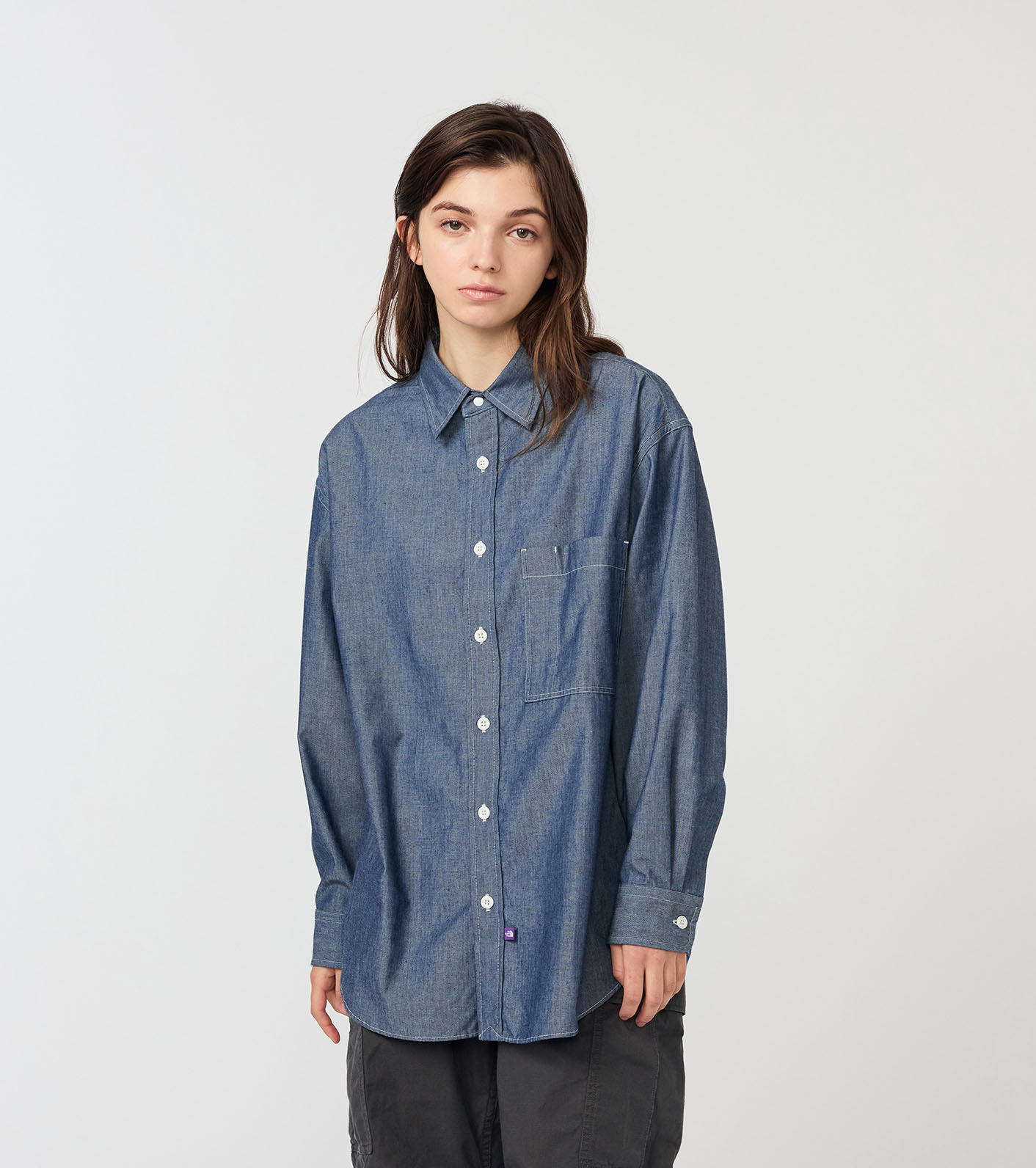 nanamica / Regular Collar Chambray Field Shirt
