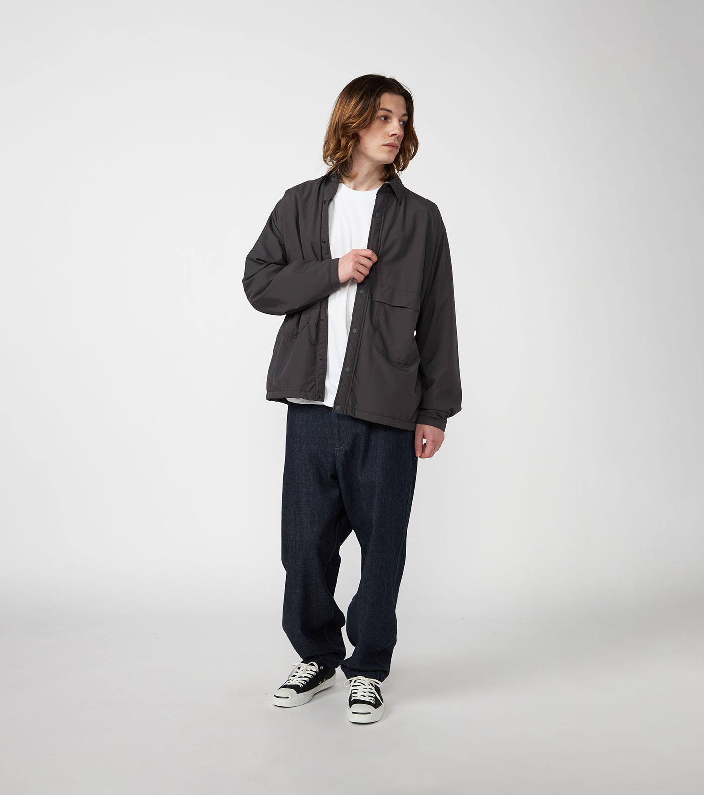 nanamica / Denim Wide Tapered Field Pants