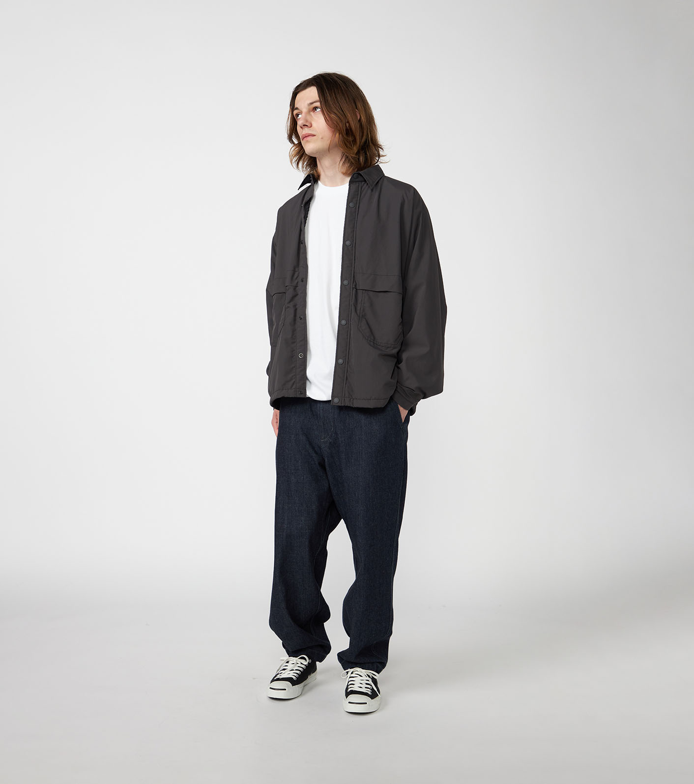 パンツ Denim Wide Tapered Field Pants nanamica / Denim Wide Tapered Field Pants